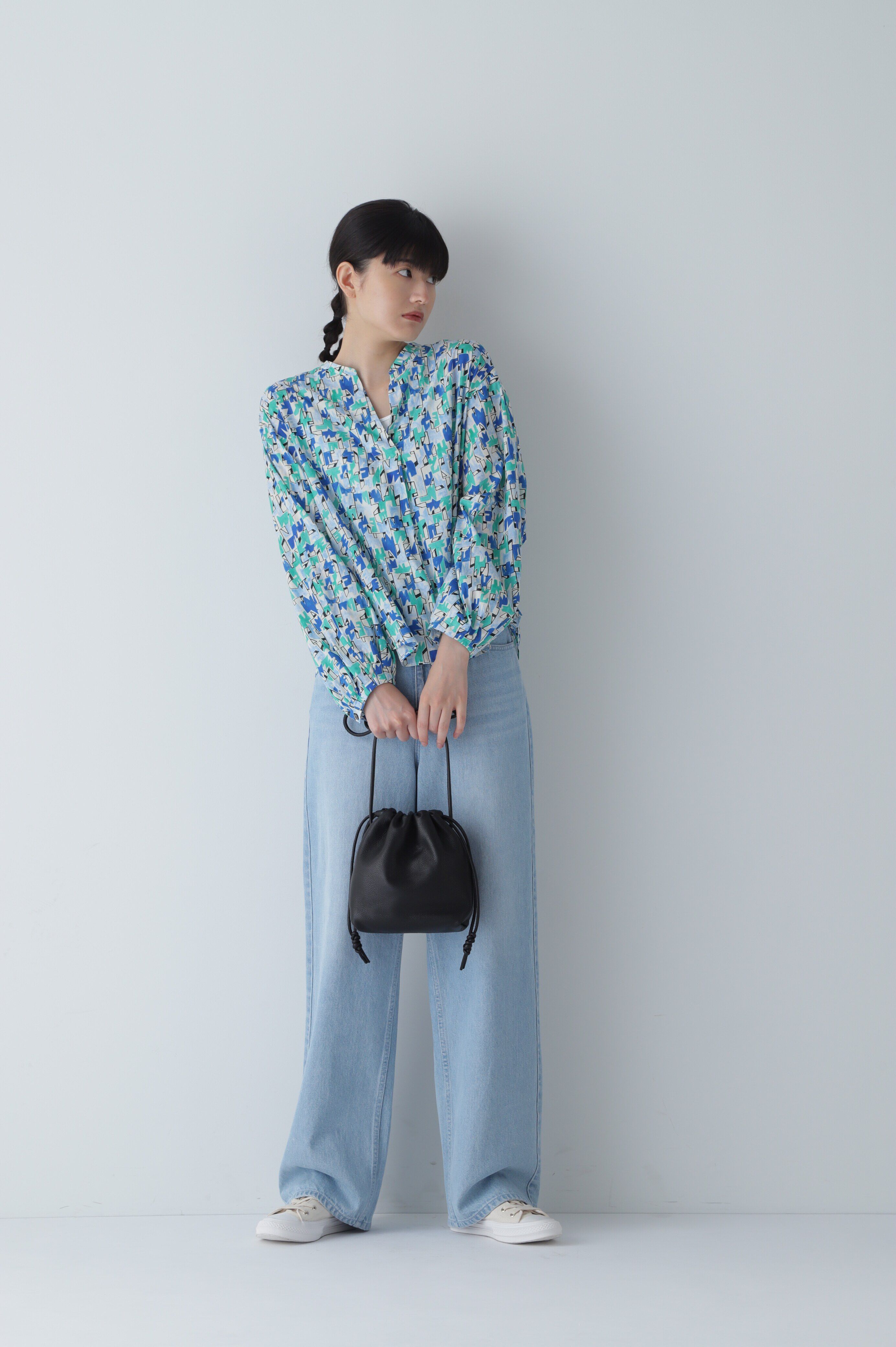  「◆アートプリント・コラボブラウス」|シャツ・ブラウス|