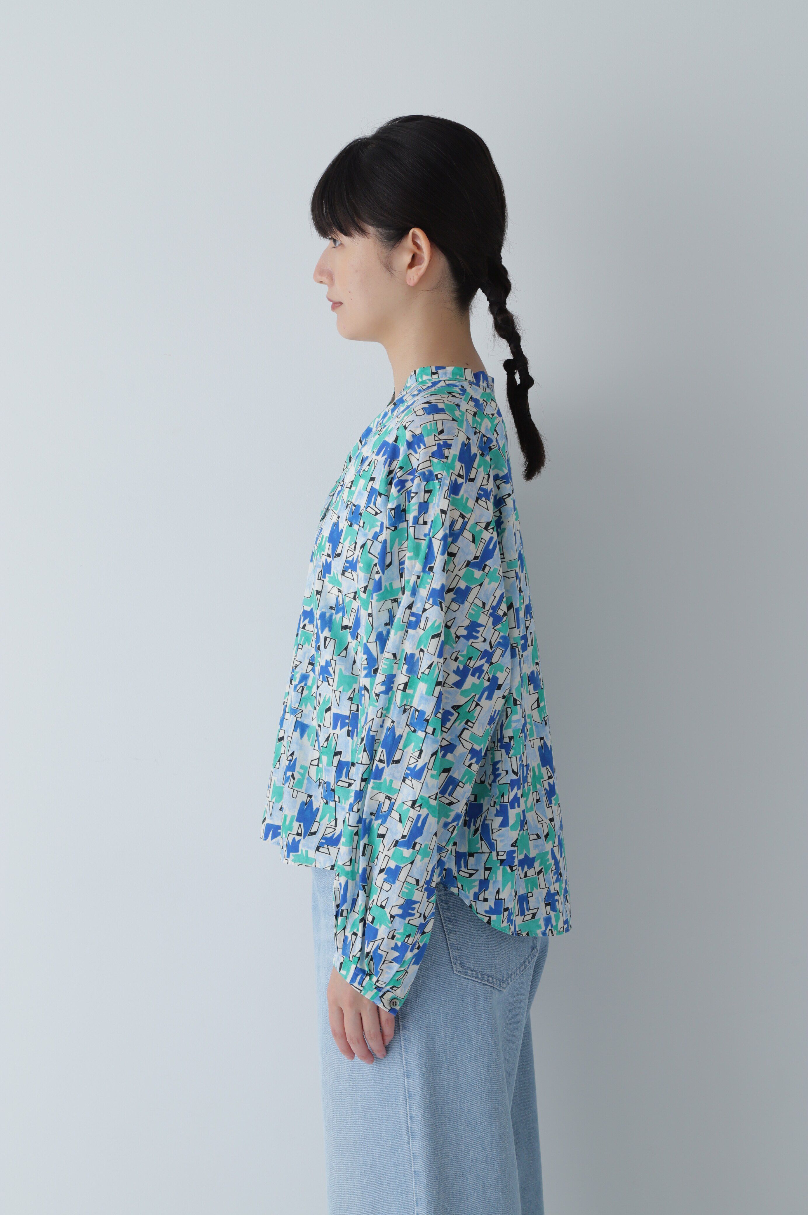  「◆アートプリント・コラボブラウス」|シャツ・ブラウス|