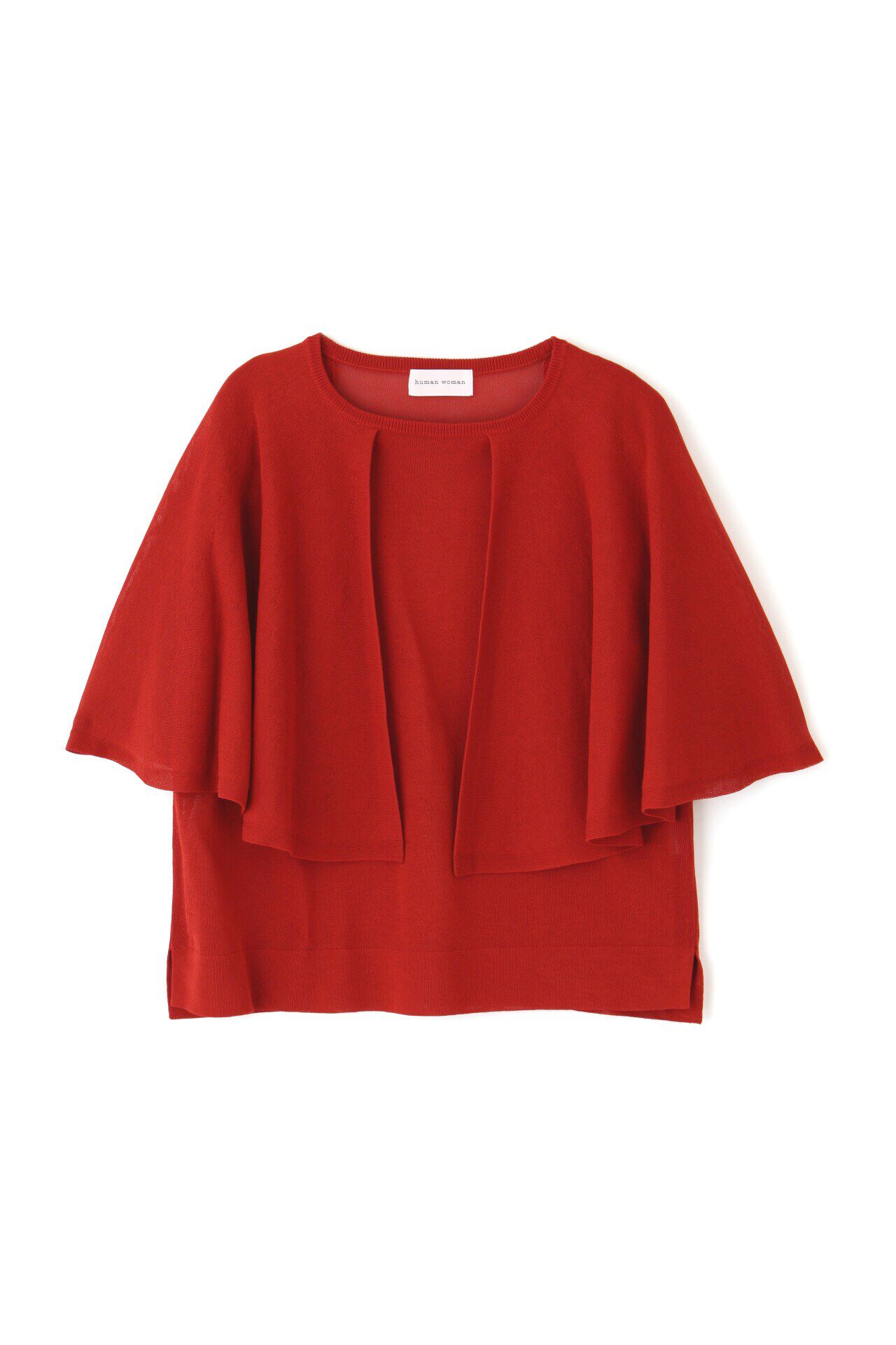  「◆ケープスリーブニット」|ニット・セーター|