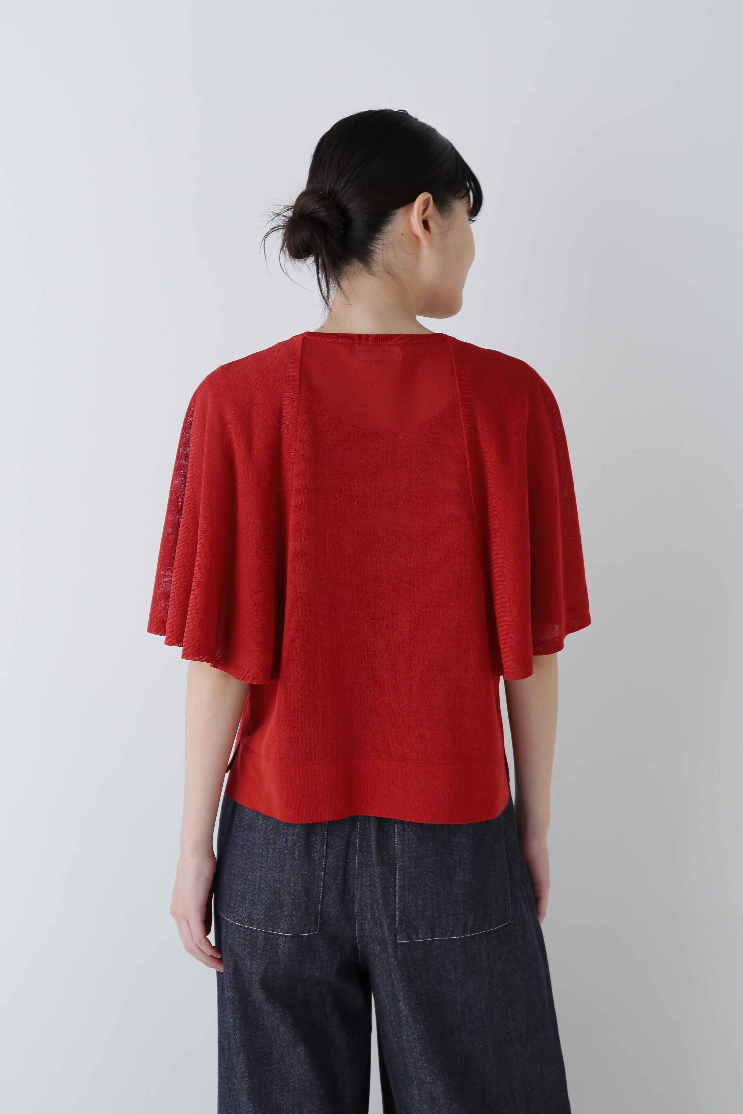  「◆ケープスリーブニット」|ニット・セーター|