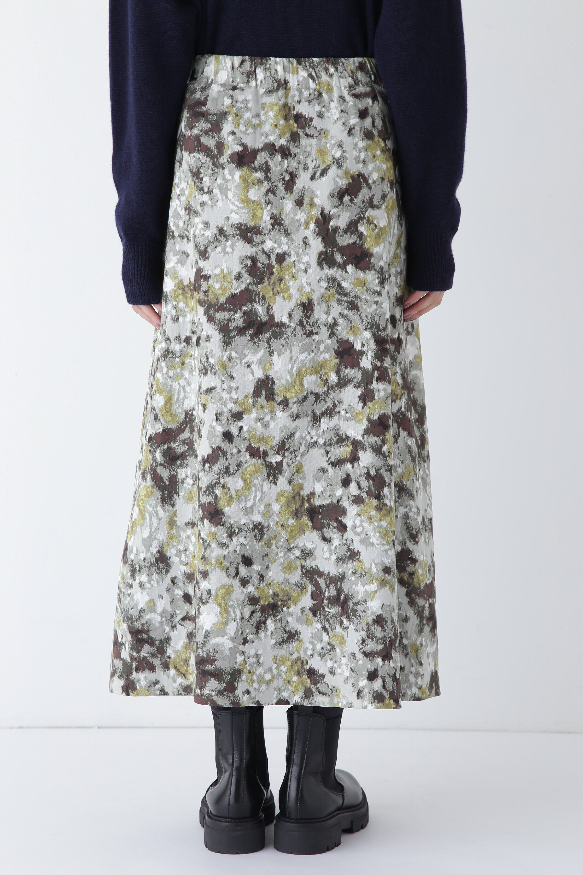  「◆セルロース／Ｃホグシ風ランダムタックスカート」|スカート|