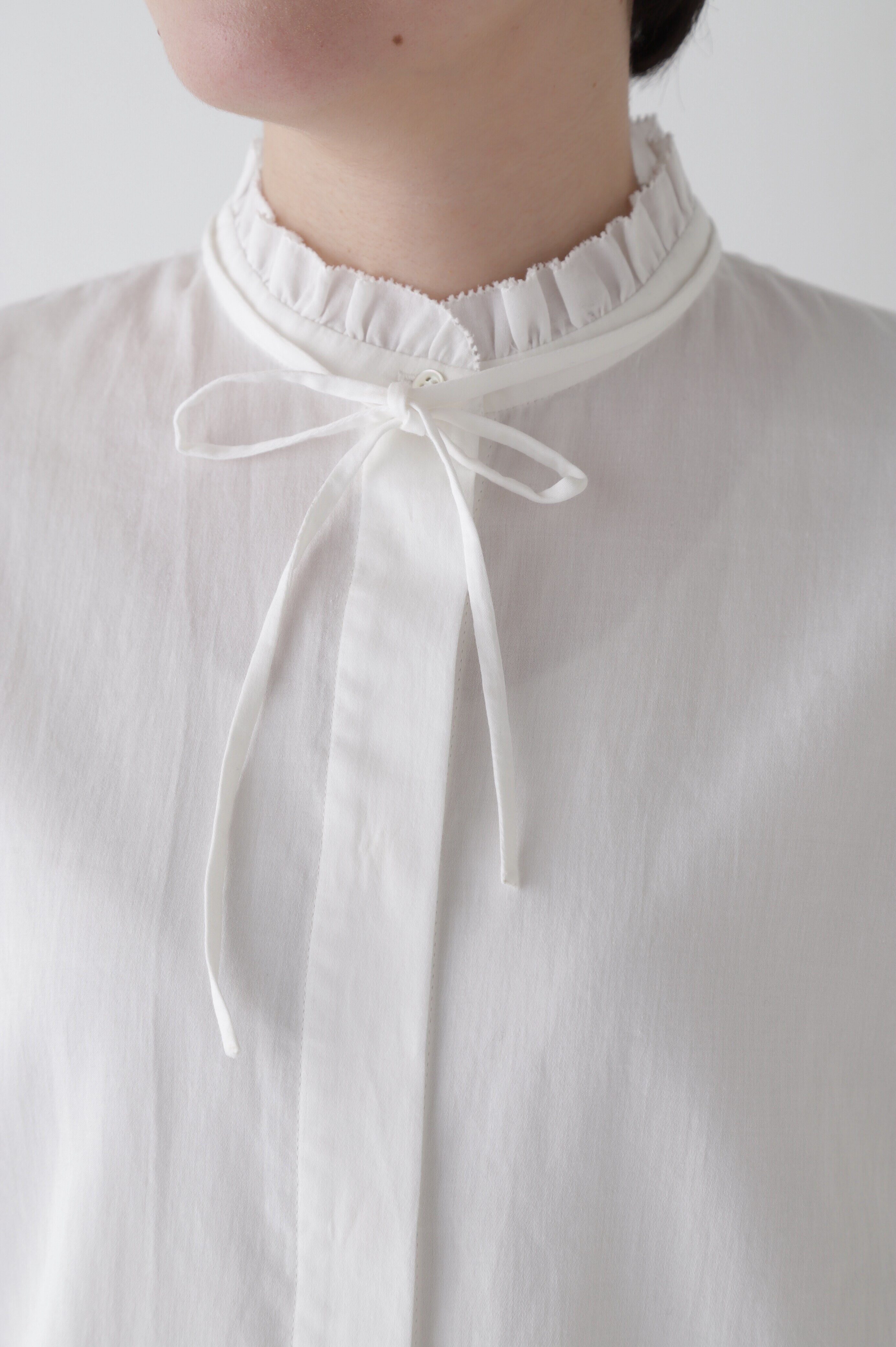  「◆スタンドフリルボリュームブラウス」|シャツ・ブラウス|