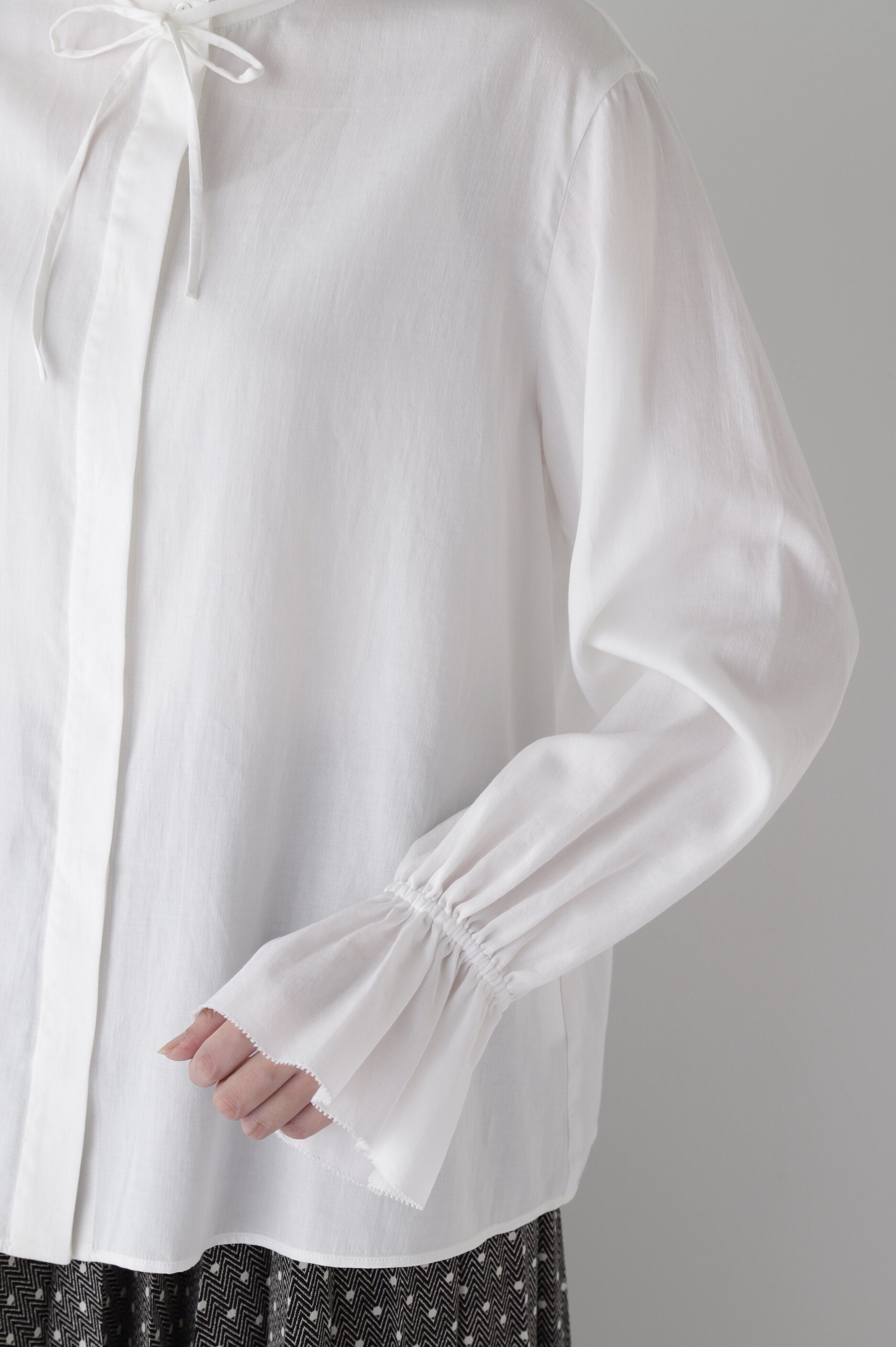  「◆スタンドフリルボリュームブラウス」|シャツ・ブラウス|