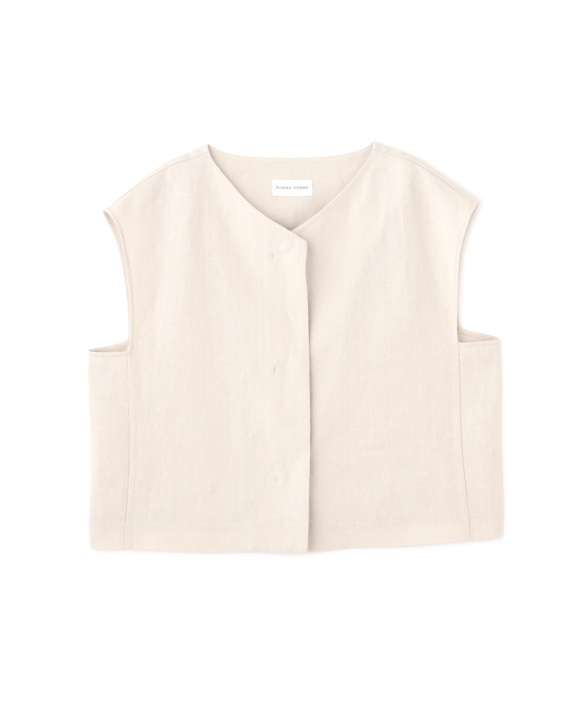  「◆リネンボックスブラウス」|シャツ・ブラウス|