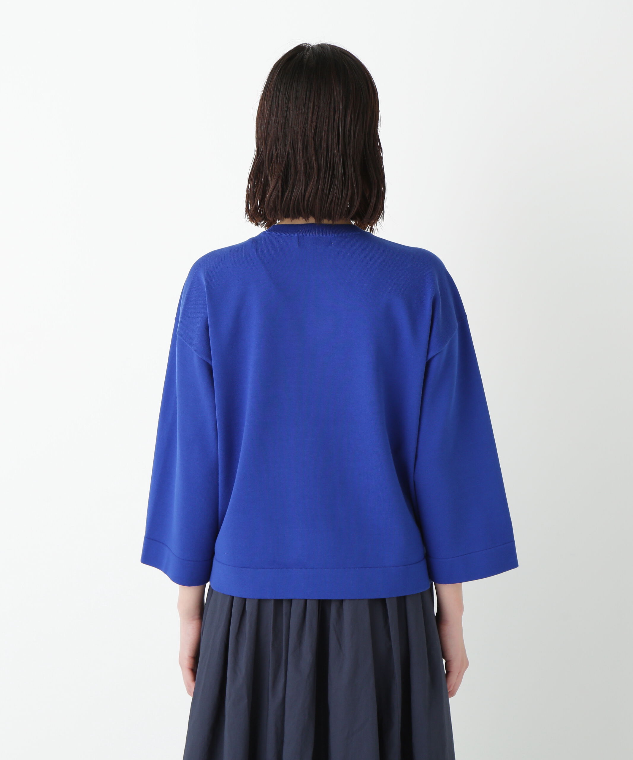  「◆オーガニックコットン混プレーティングプルオーバー」|ニット・セーター|