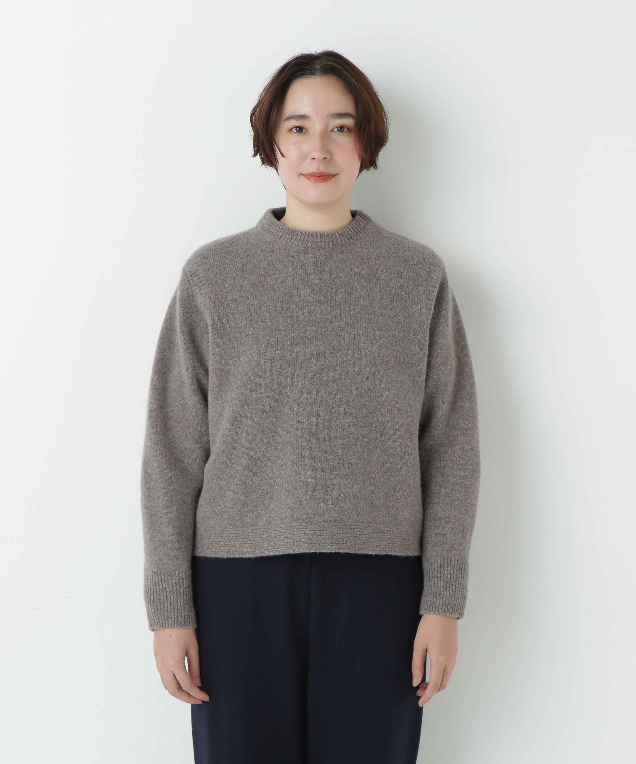  「ミドルゲージエアリーニット」|ニット・セーター|