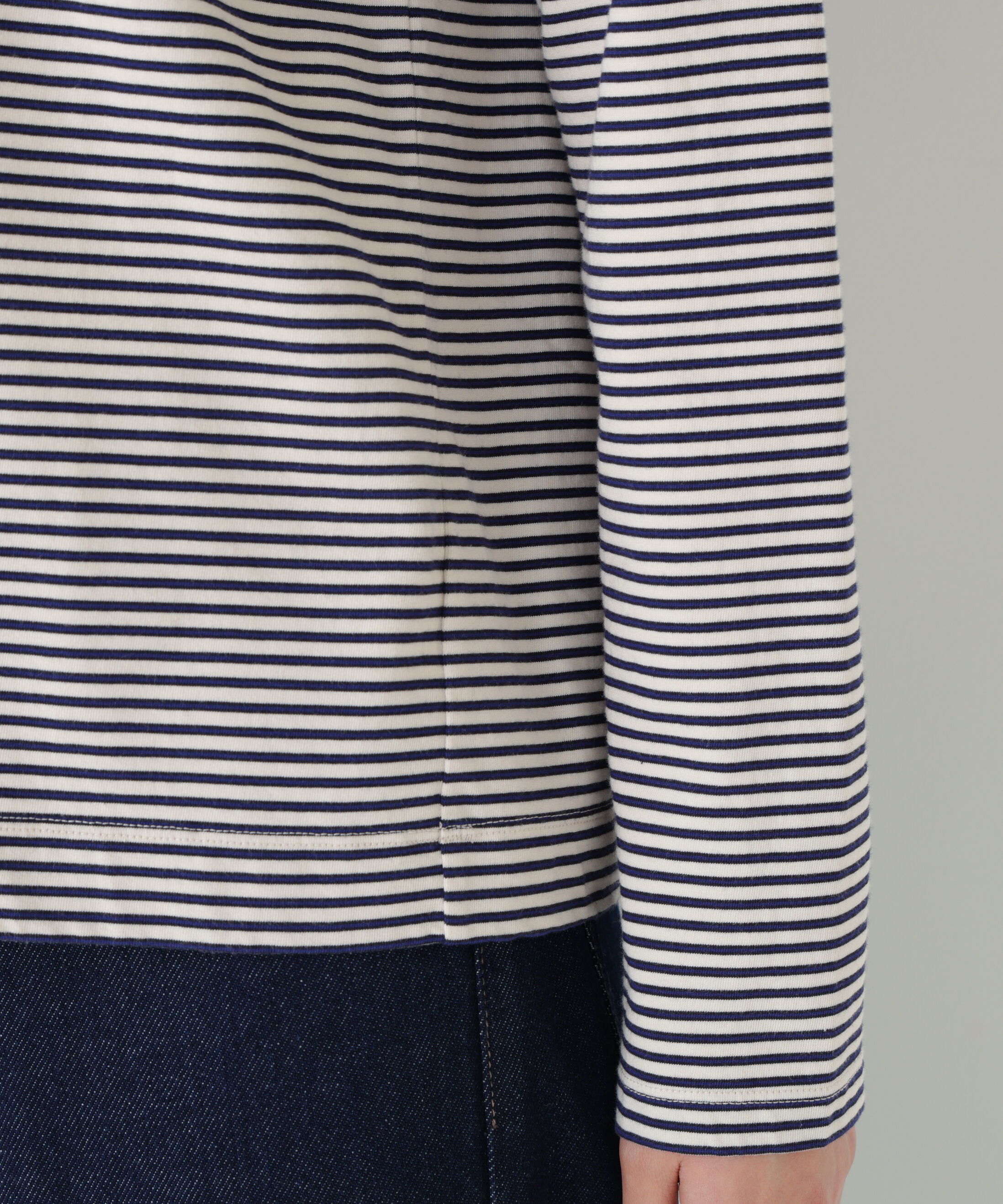  「マルチボーダーロンＴ」|Tシャツ・カットソー|