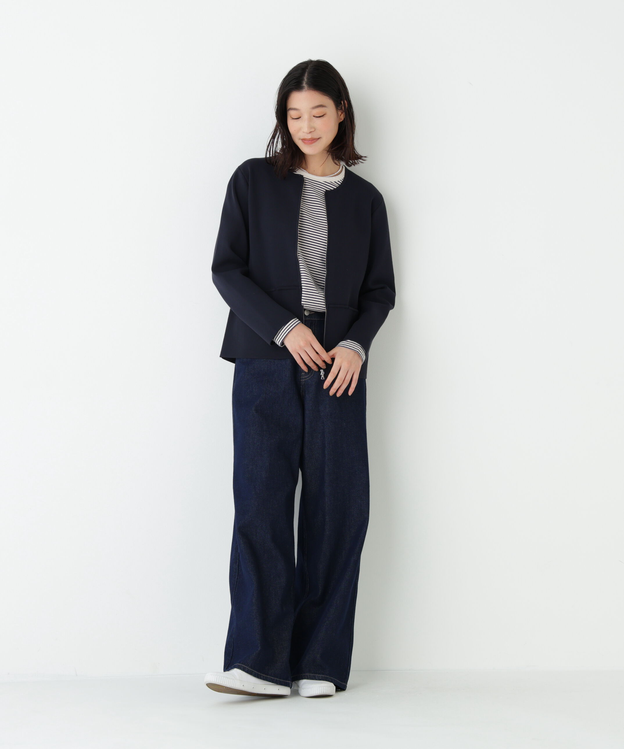  「マルチボーダーロンＴ」|Tシャツ・カットソー|