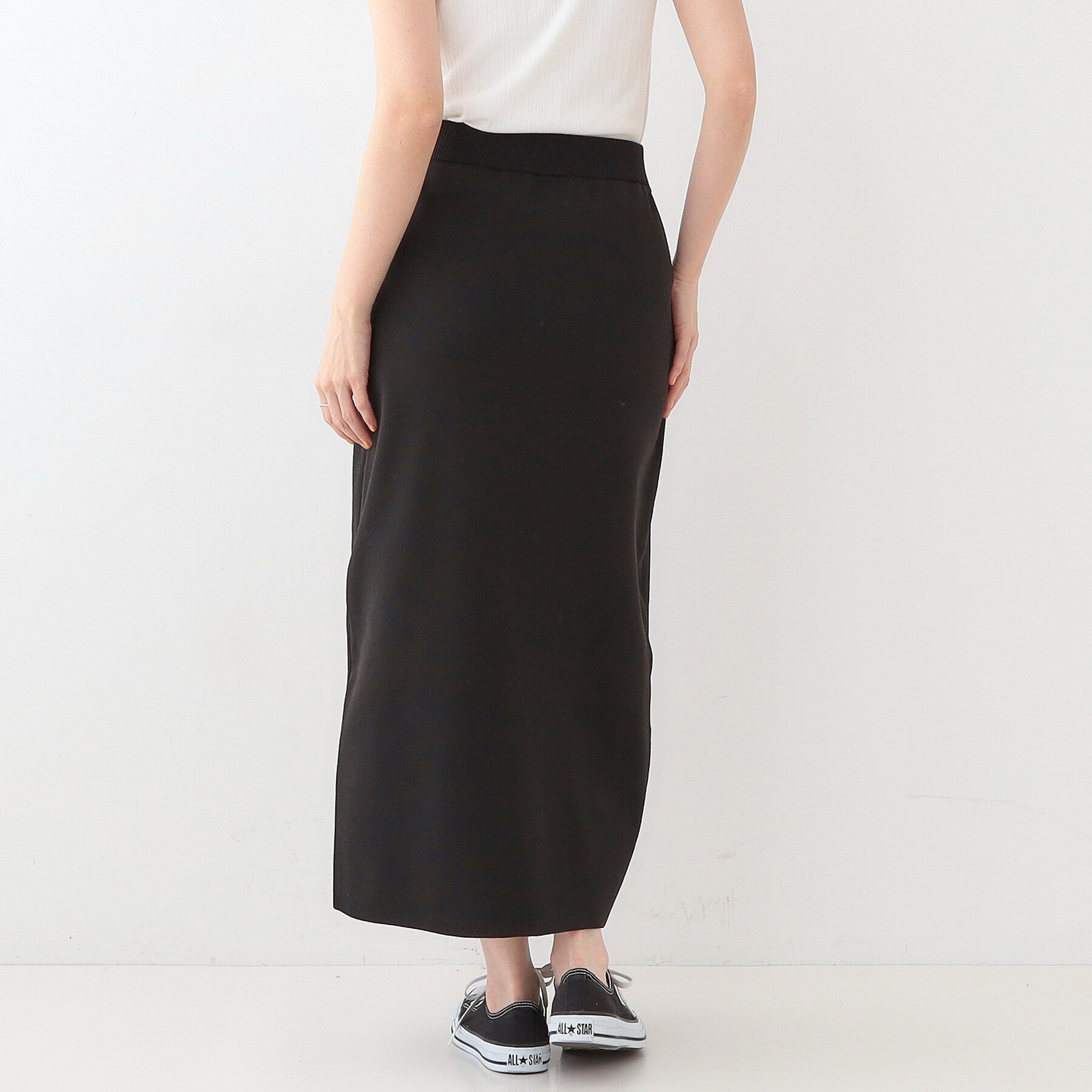 SHOO･LA･RUE「【洗える/セットアップ可】前後2WAYスポンディッシュ ナロースカート」|スカート|