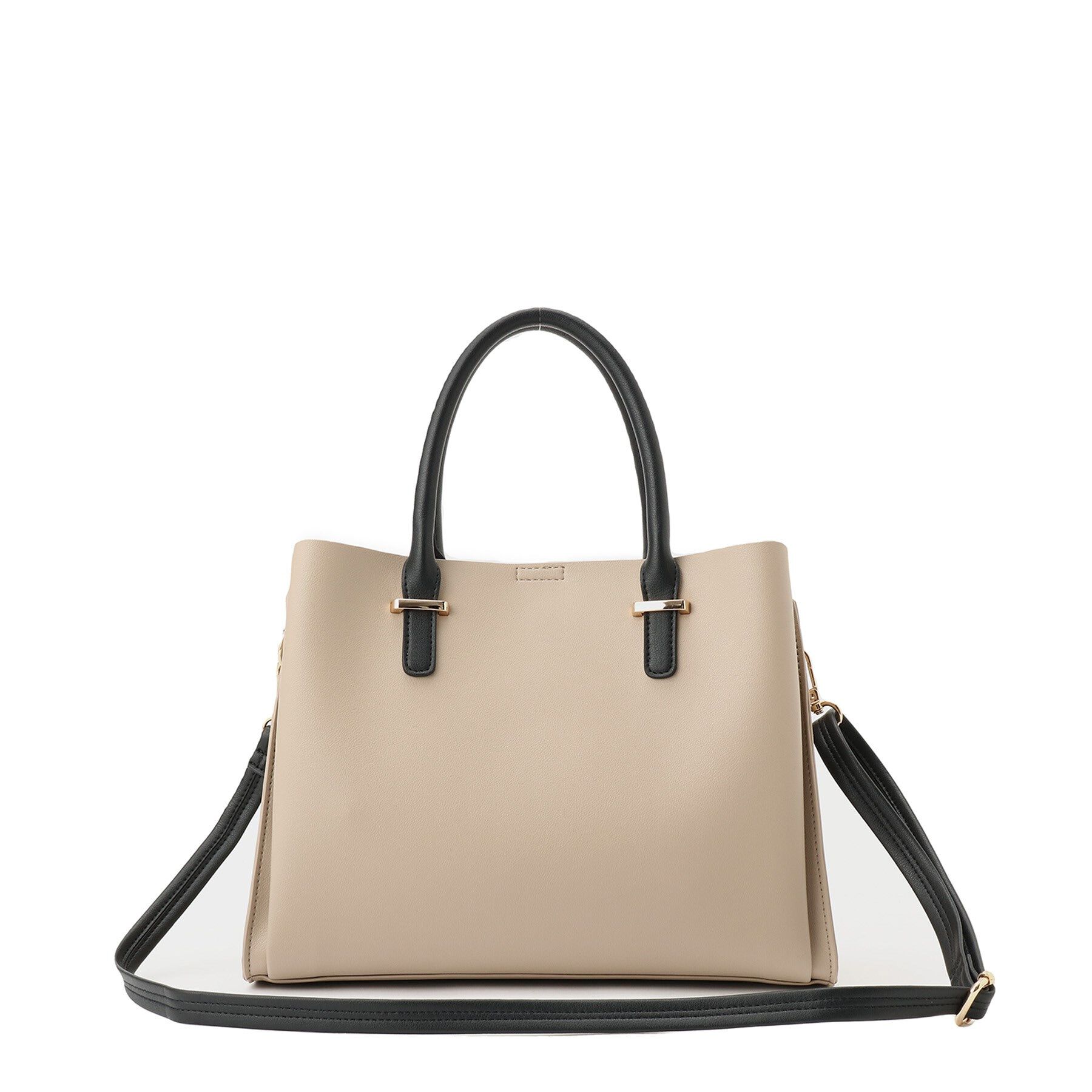 SHOO･LA･RUE「【2WAY/通勤/セレモニー】きれいめコーデに 3層トートバッグ」|トートバッグ|