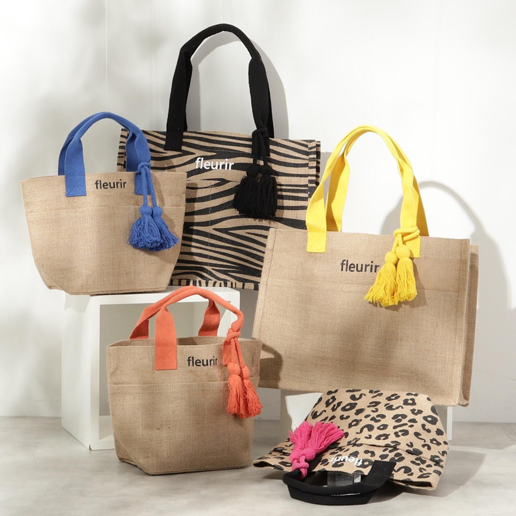 SHOO･LA･RUE「【高レビュー】夏を彩る ジュートランチトートバッグ」|トートバッグ|