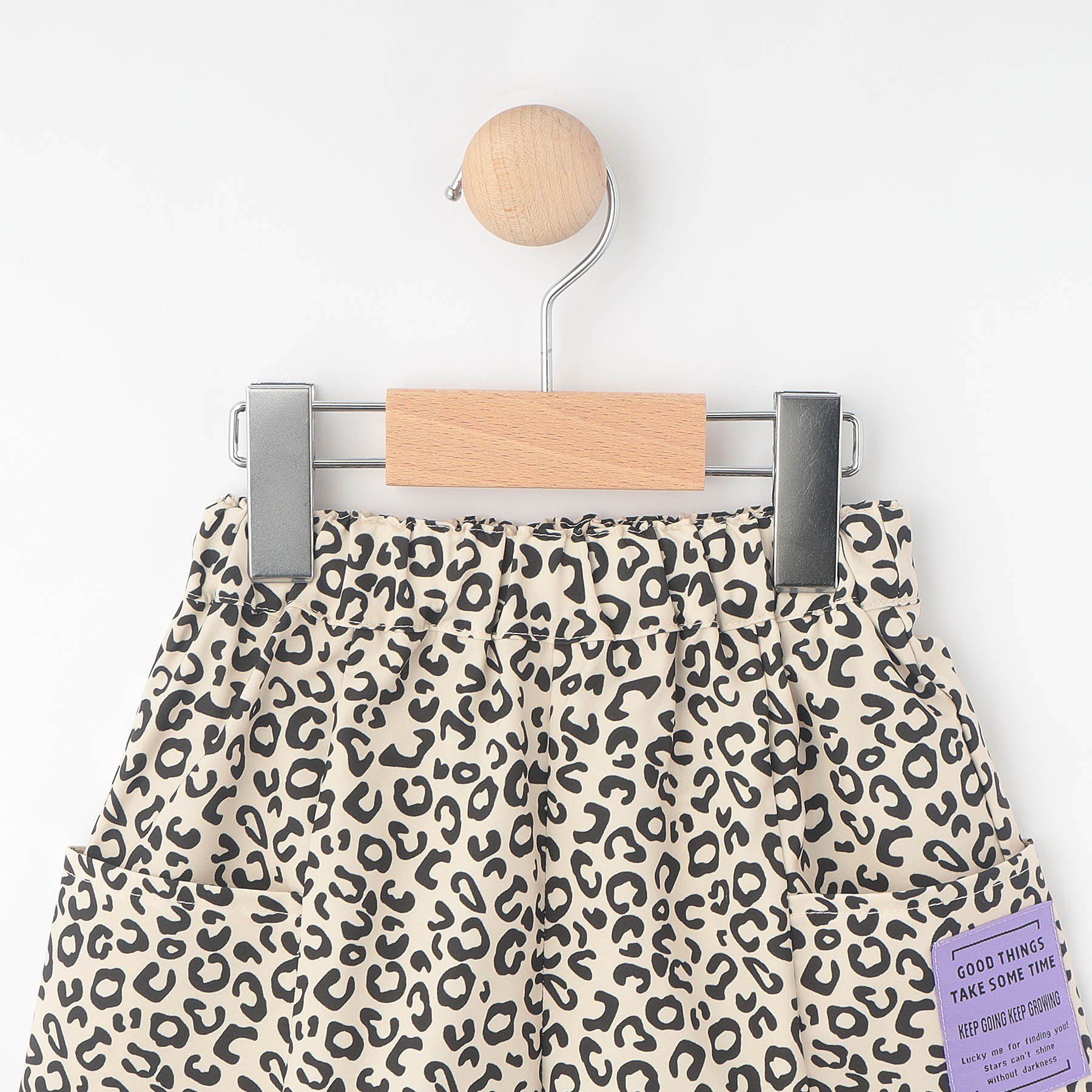 SHOO･LA･RUE「【100-150cm/撥水】サイドポケット総柄ハーフパンツ」|その他|