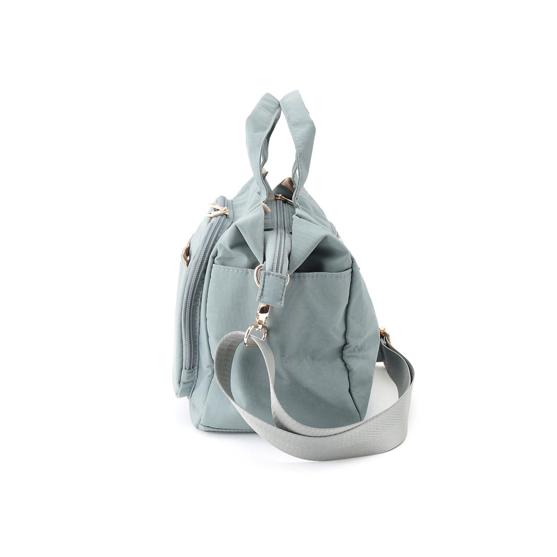 SHOO･LA･RUE「【撥水／2WAY】フロントポケット10ポケットトートバッグ」|トートバッグ|