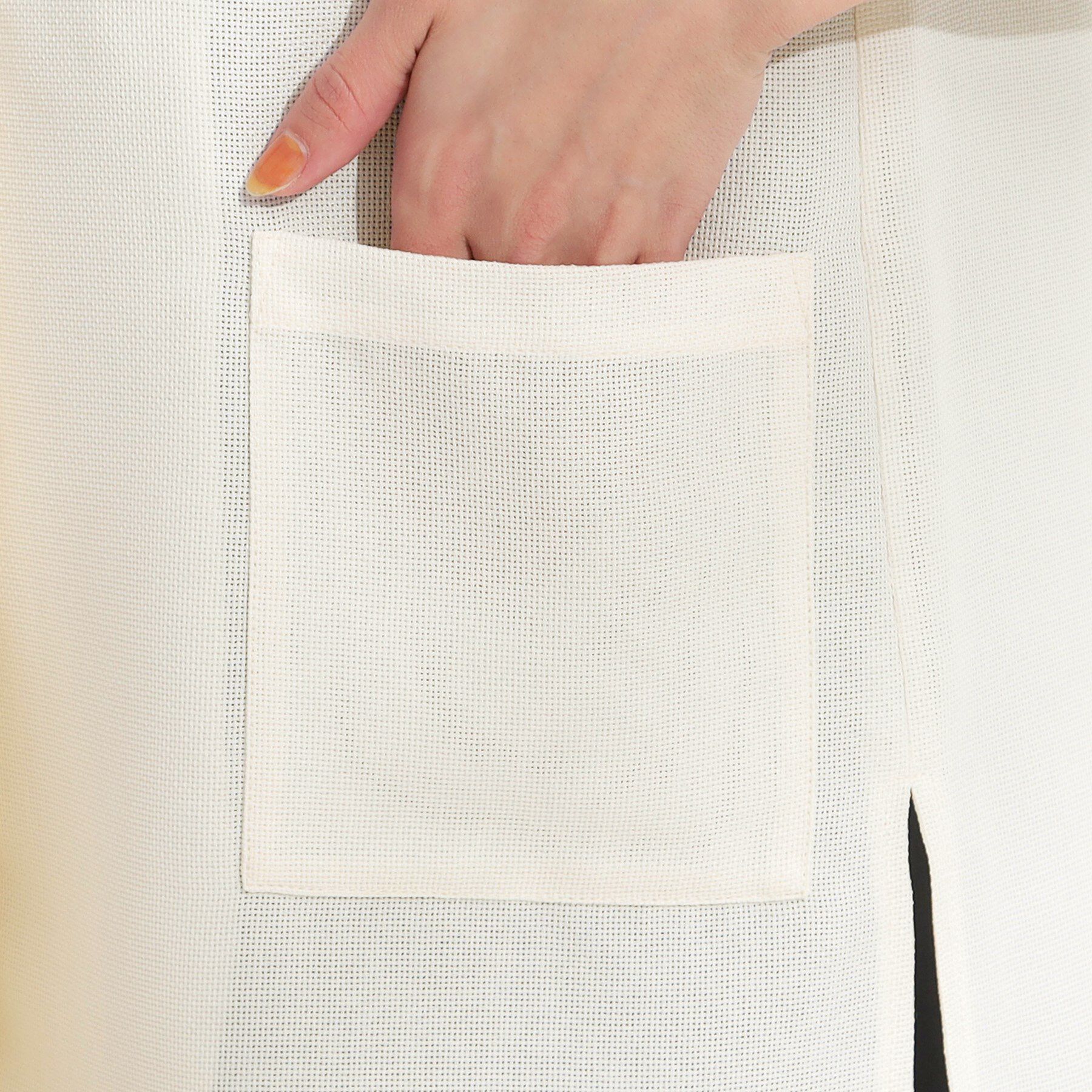 SHOO･LA･RUE「【S-LL】夏のレイヤードコーデに さらりと着られるメッシュジレ」|ベスト・ジレ|