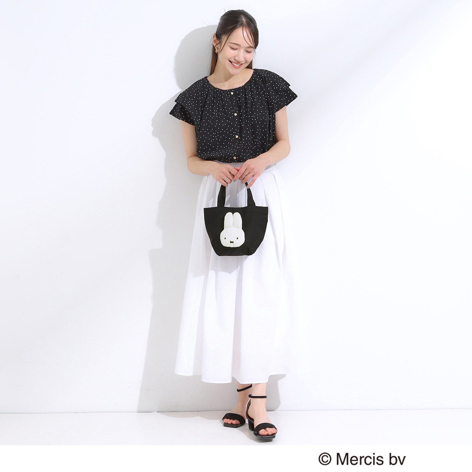 SHOO･LA･RUE「【miffy／boris】立体フェイストート」|トートバッグ|