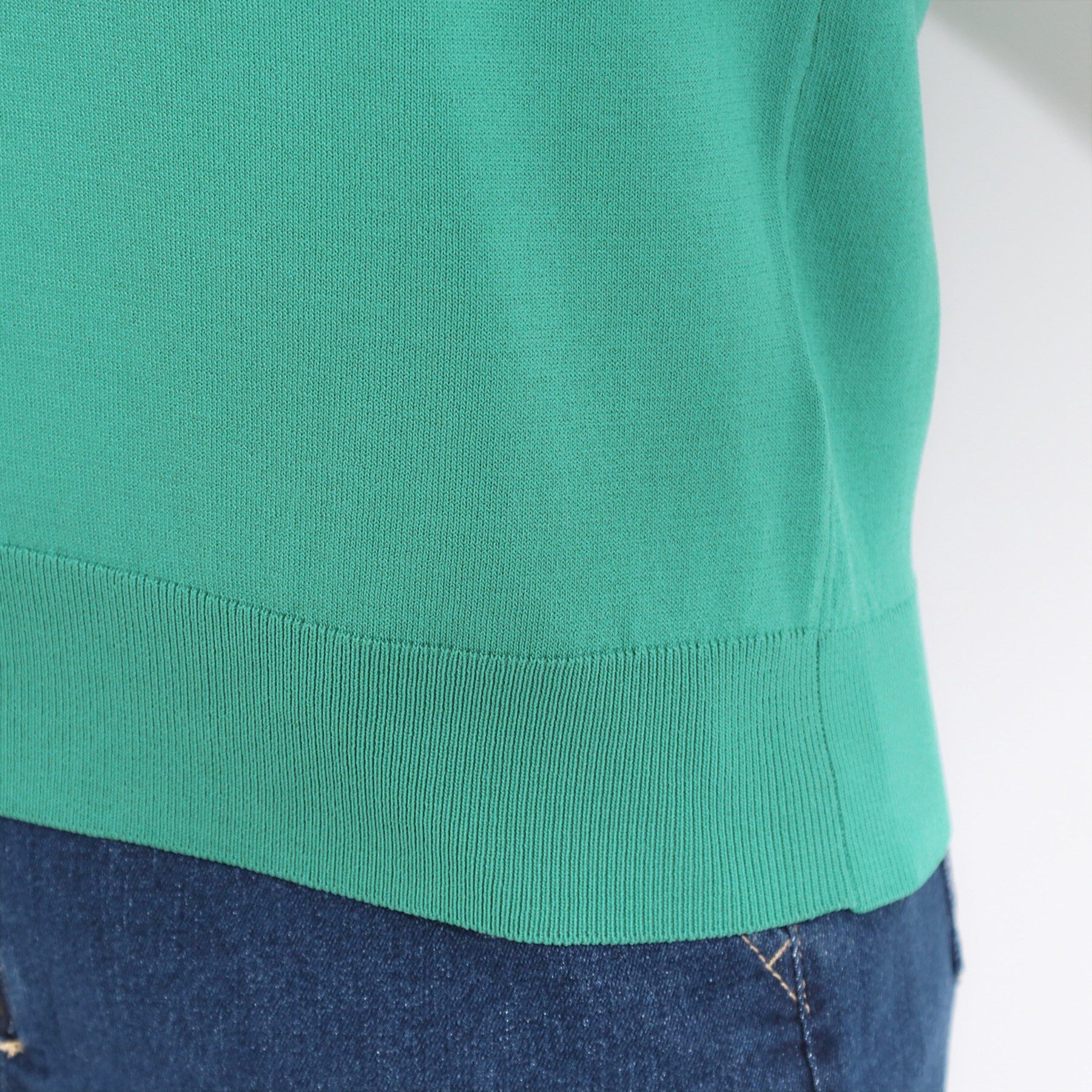 SHOO･LA･RUE「【S-LL/ひんやり/UV/】大人上品な お袖レースニット」|ニット・セーター|