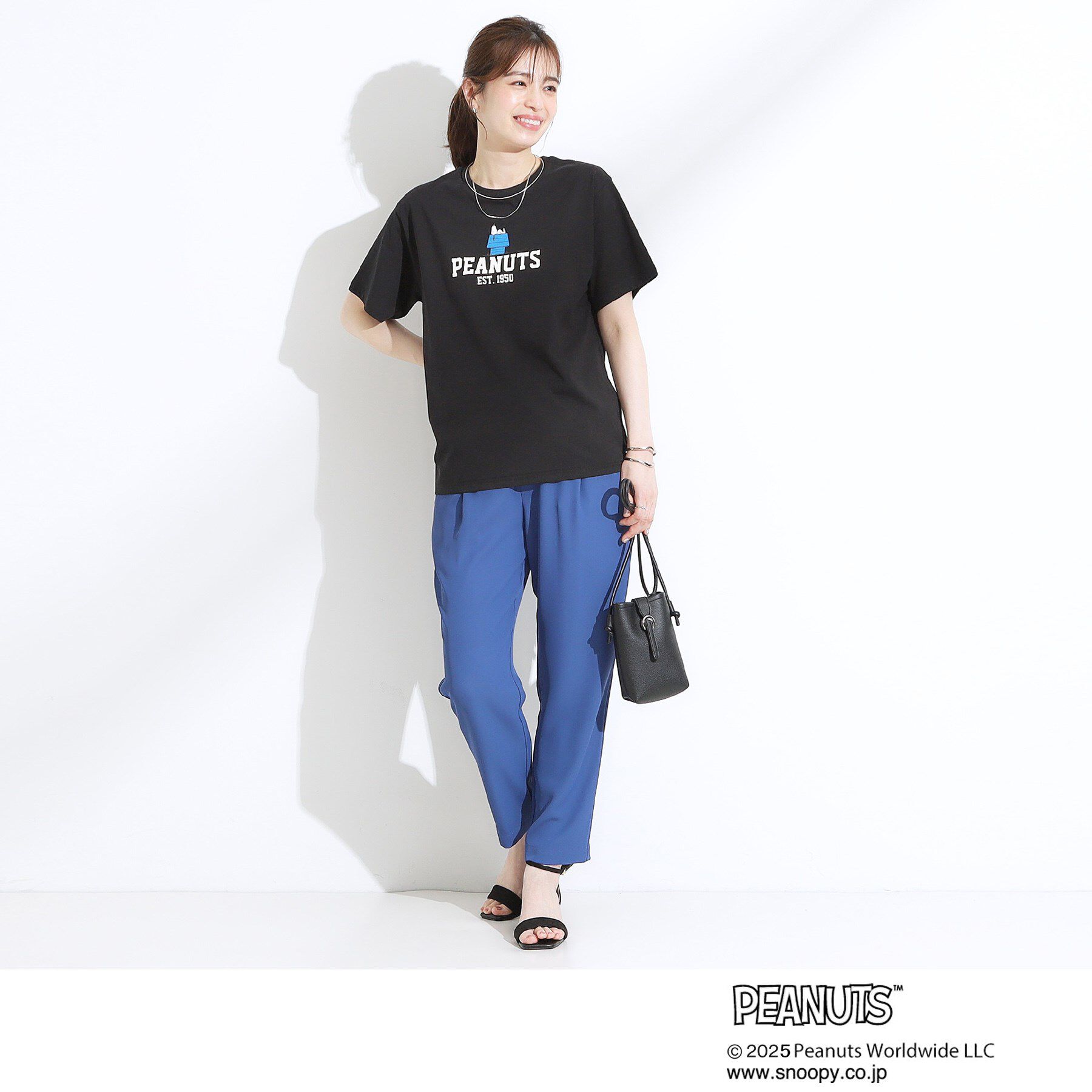 SHOO･LA･RUE「【PEANUTS】ひんやりTシャツ」|Tシャツ・カットソー|