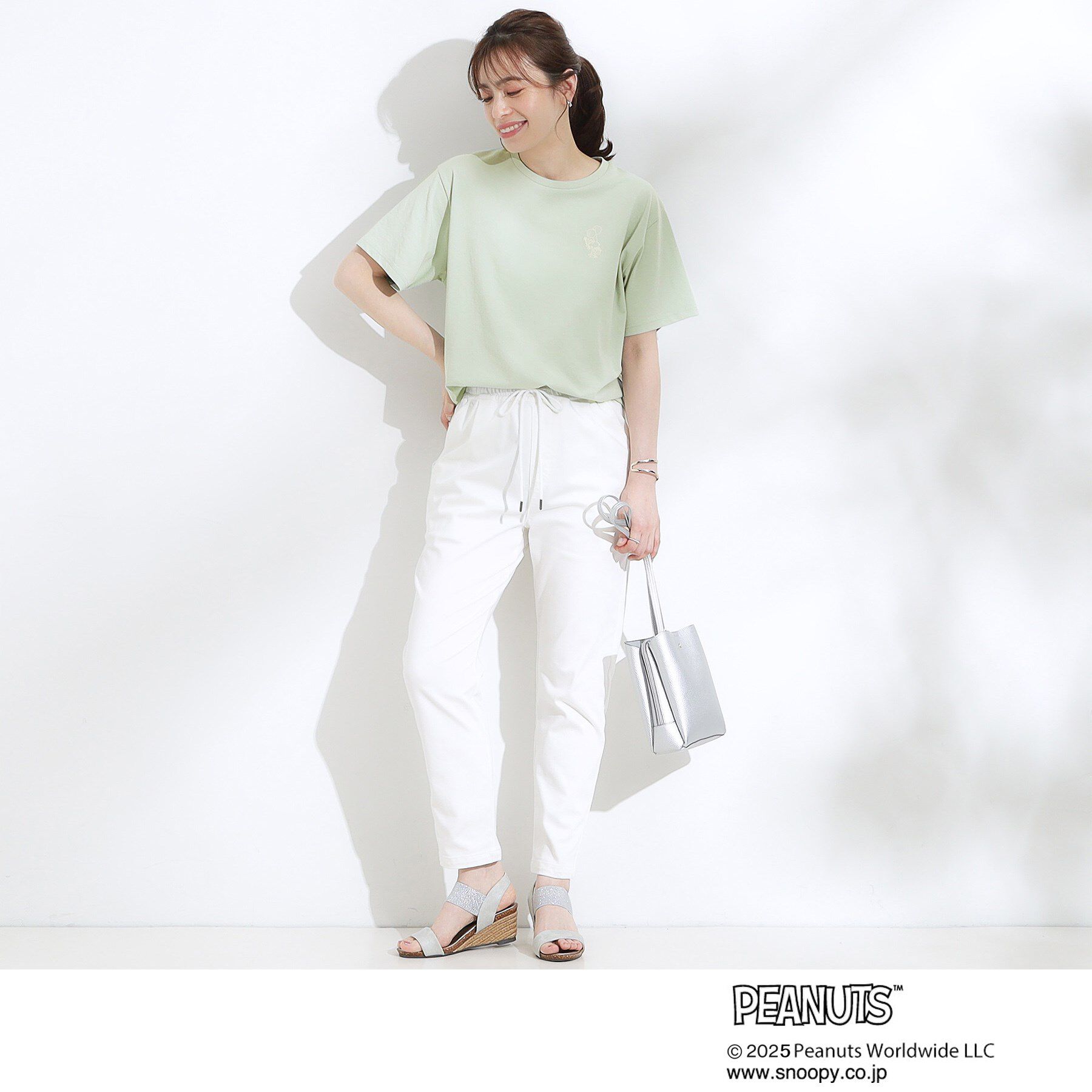 SHOO･LA･RUE「【PEANUTS】ひんやりTシャツ」|Tシャツ・カットソー|