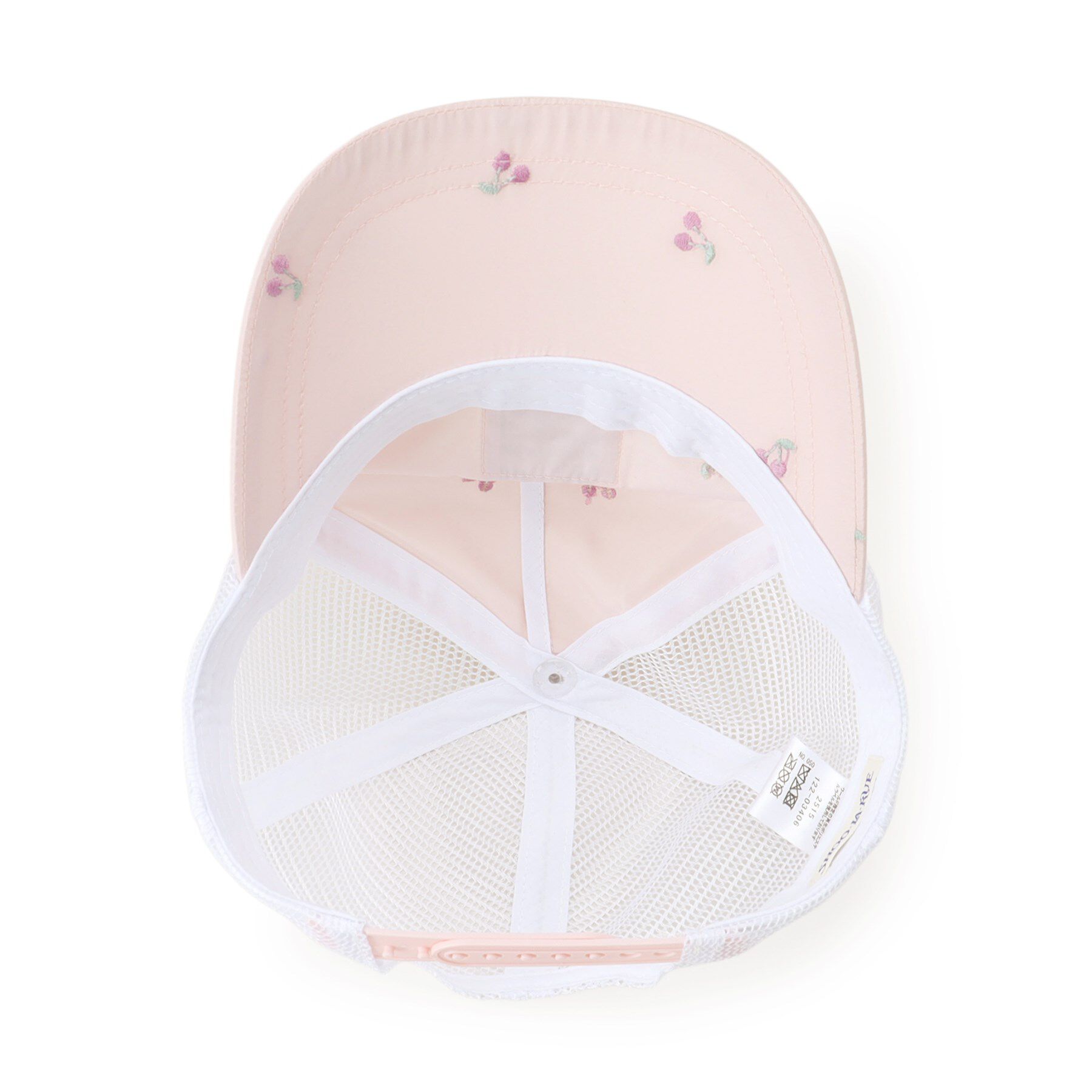 SHOO･LA･RUE「総柄刺繍メッシュキャップ」|キャップ・キャスケット|