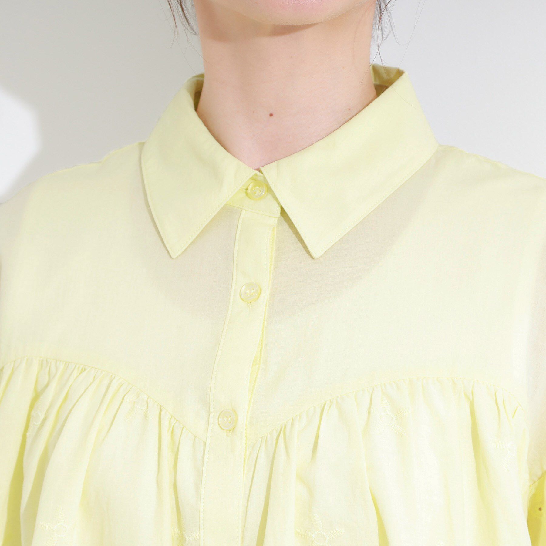 SHOO･LA･RUE「コーデの主役になる スカラップレースブラウス」|シャツ・ブラウス|