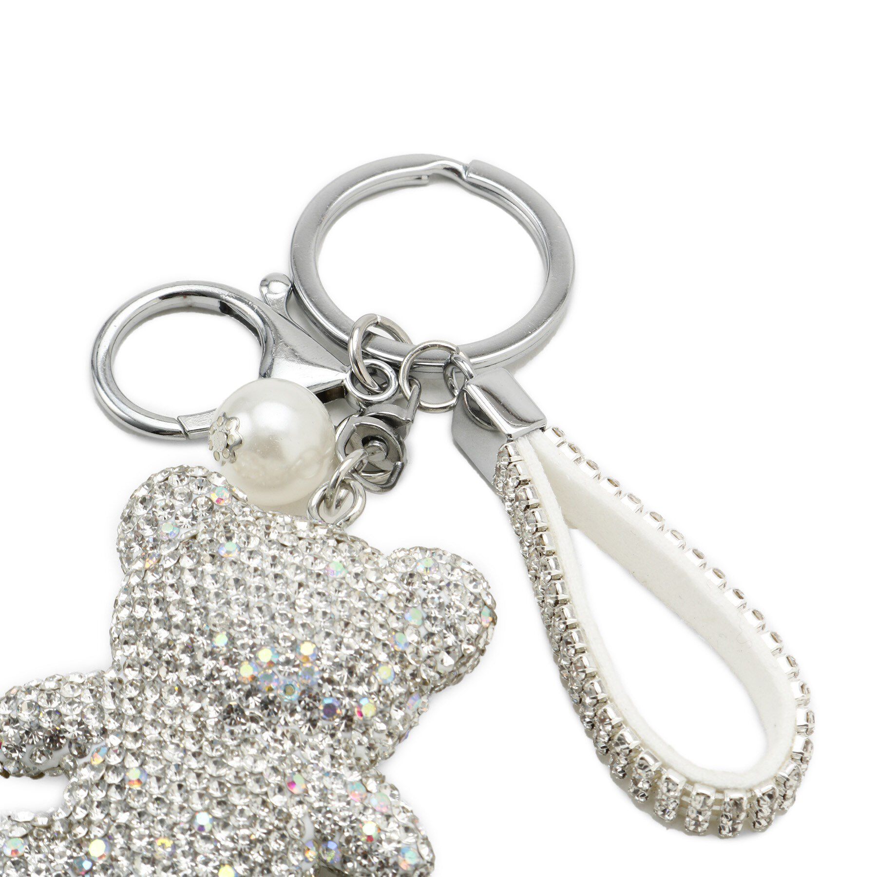 SHOO･LA･RUE「キラキラベアチャーム」|キーケース|