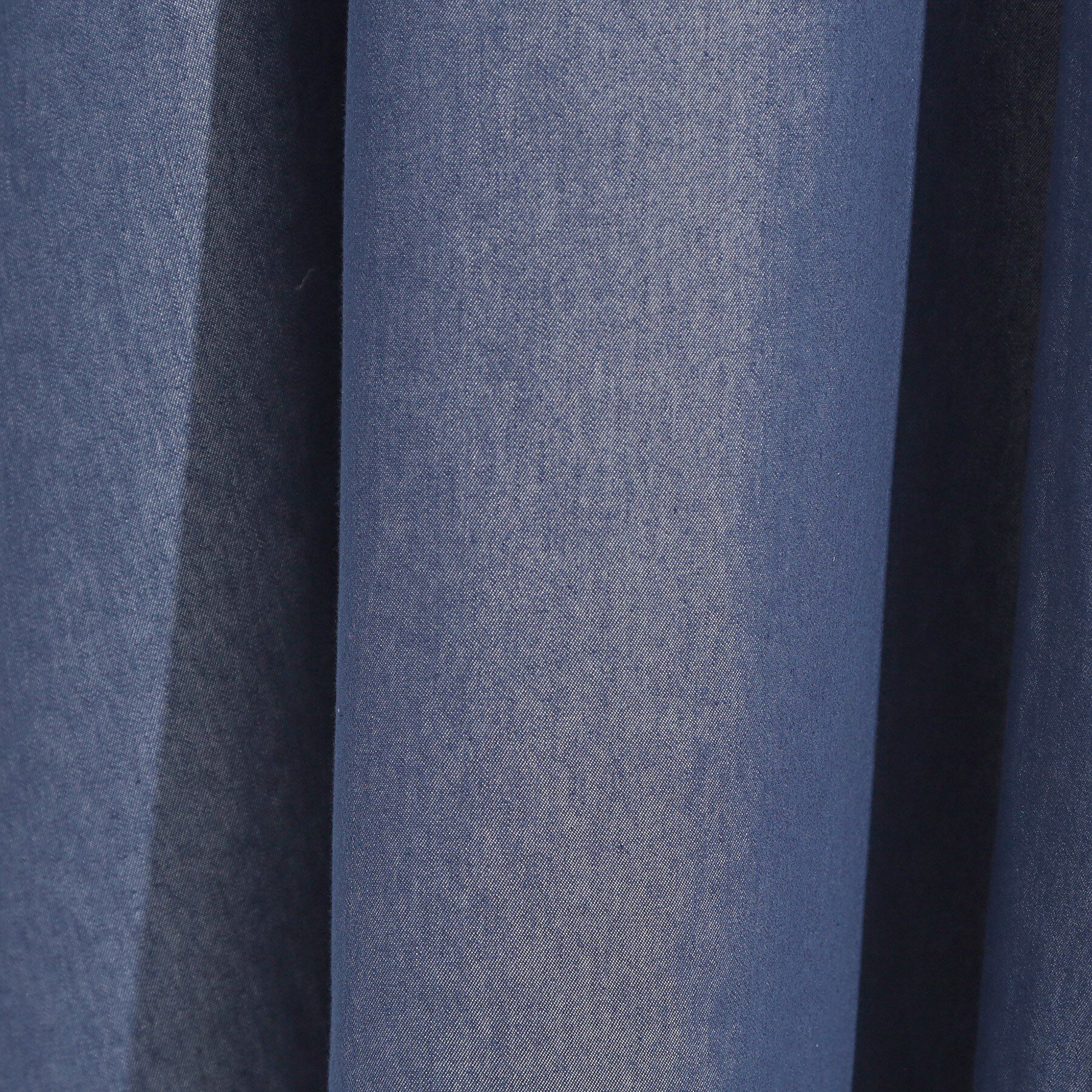 SHOO･LA･RUE「【S-LL】配色ステッチがアクセント デニムワンピース」|ワンピース|