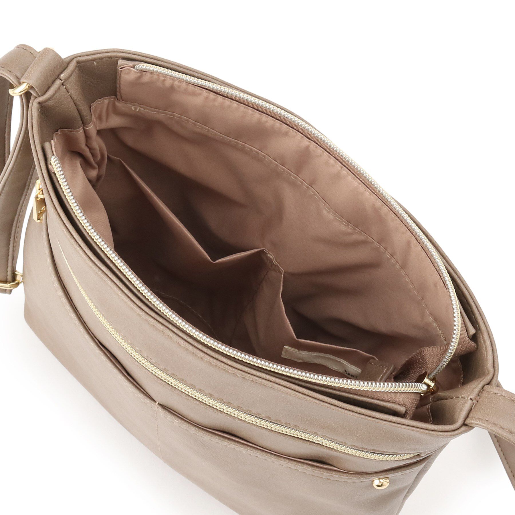 SHOO･LA･RUE「ボディフィットアオリショルダーバッグ」|ショルダー・メッセンジャー|