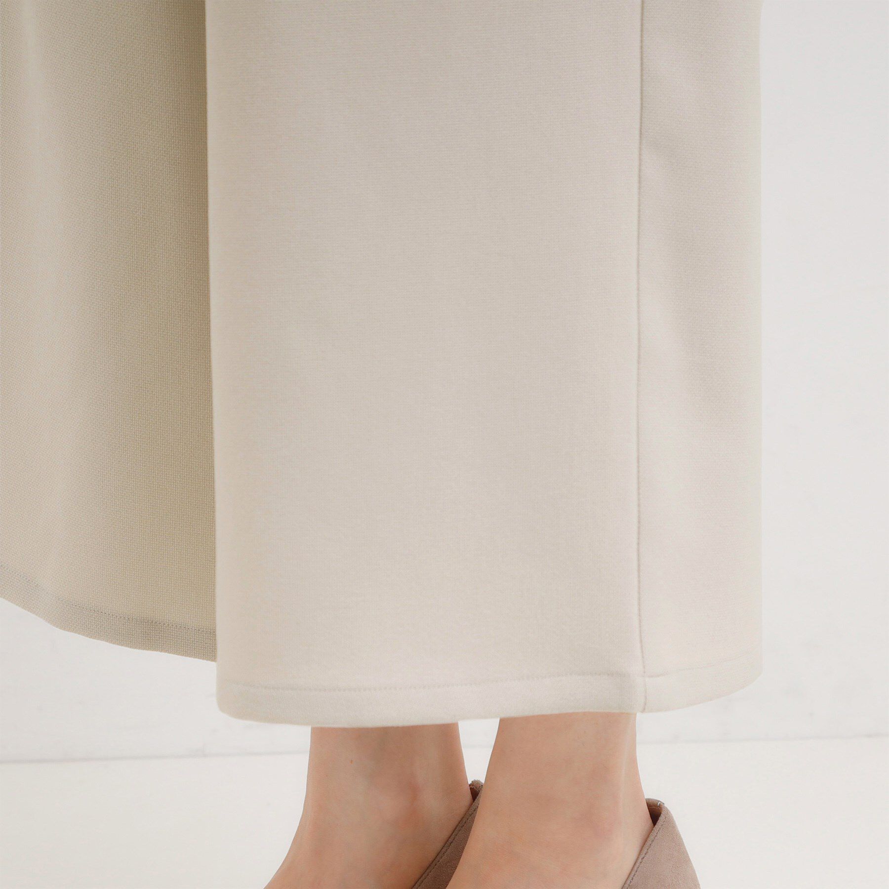 SHOO･LA･RUE「【S-LL】ウエストデザインガウチョパンツ」|その他|