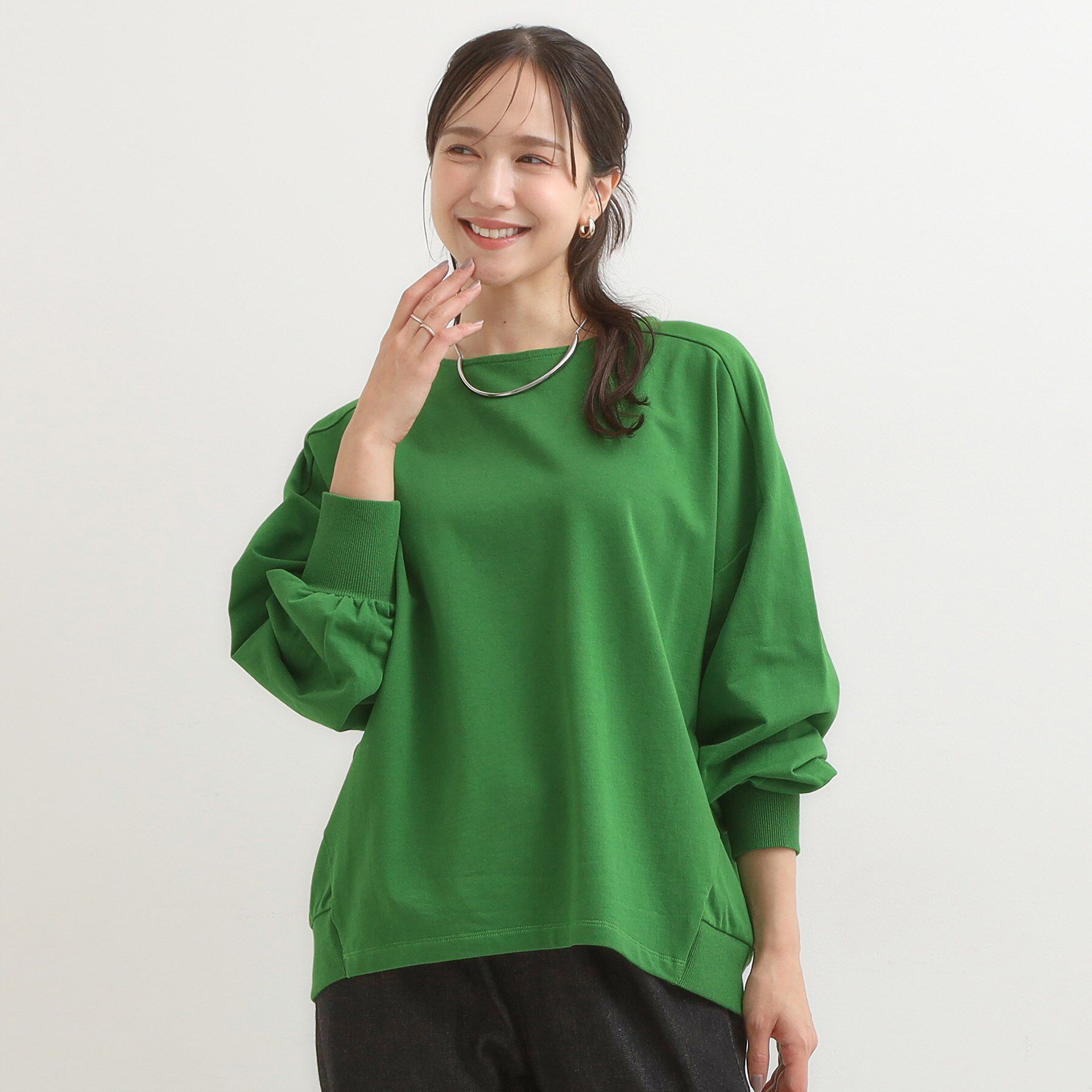 SHOO･LA･RUE「大人の抜け感 1枚で決まる ゆるロンT」|Tシャツ・カットソー|