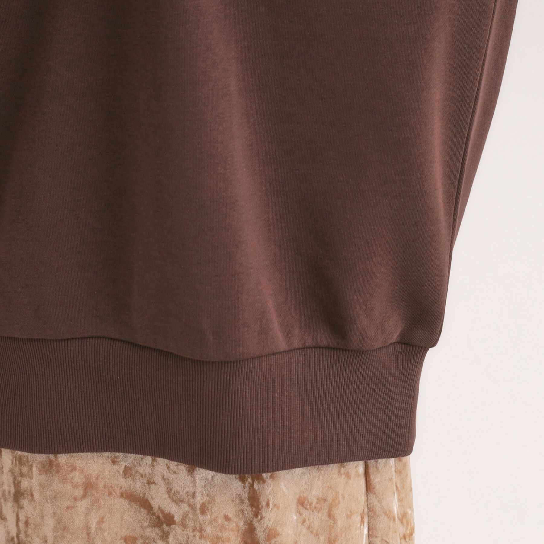 SHOO･LA･RUE「8色の選べる楽しさ ハーフジップ オーバーサイズスウェット」|パーカー|