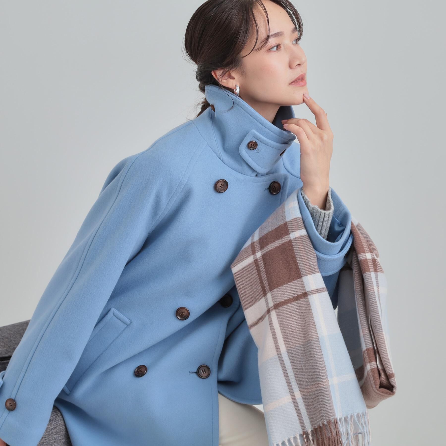 SHOO･LA･RUE「【2WAY】こなれきれい ウール調コクーンコート」|チェスターコート|