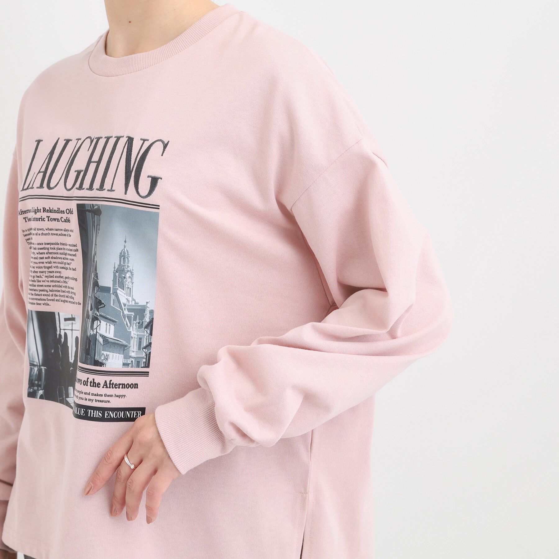 SHOO･LA･RUE「選べる3柄 刺繍アソートロンT」|Tシャツ・カットソー|