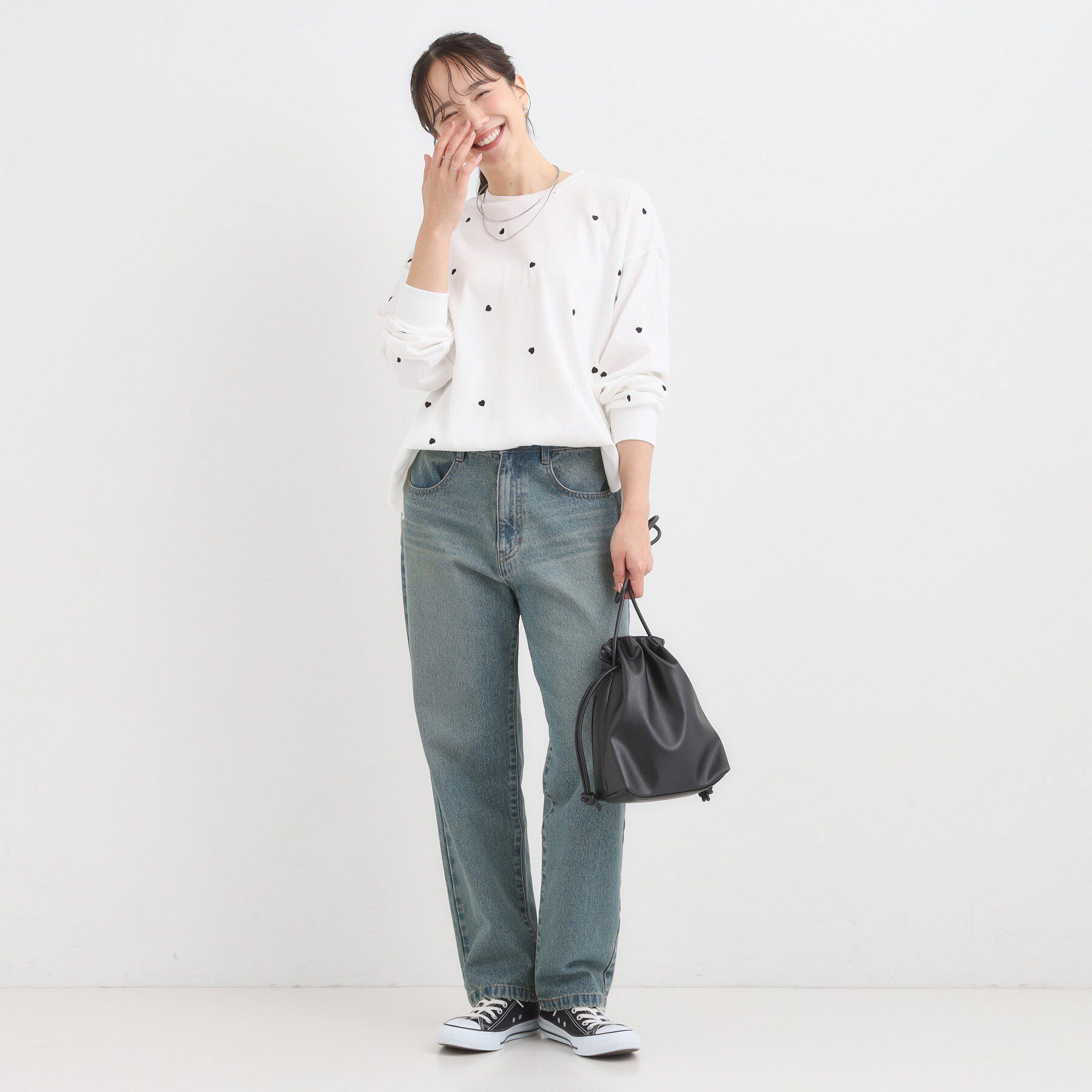 SHOO･LA･RUE「選べる3柄 刺繍アソートロンT」|Tシャツ・カットソー|