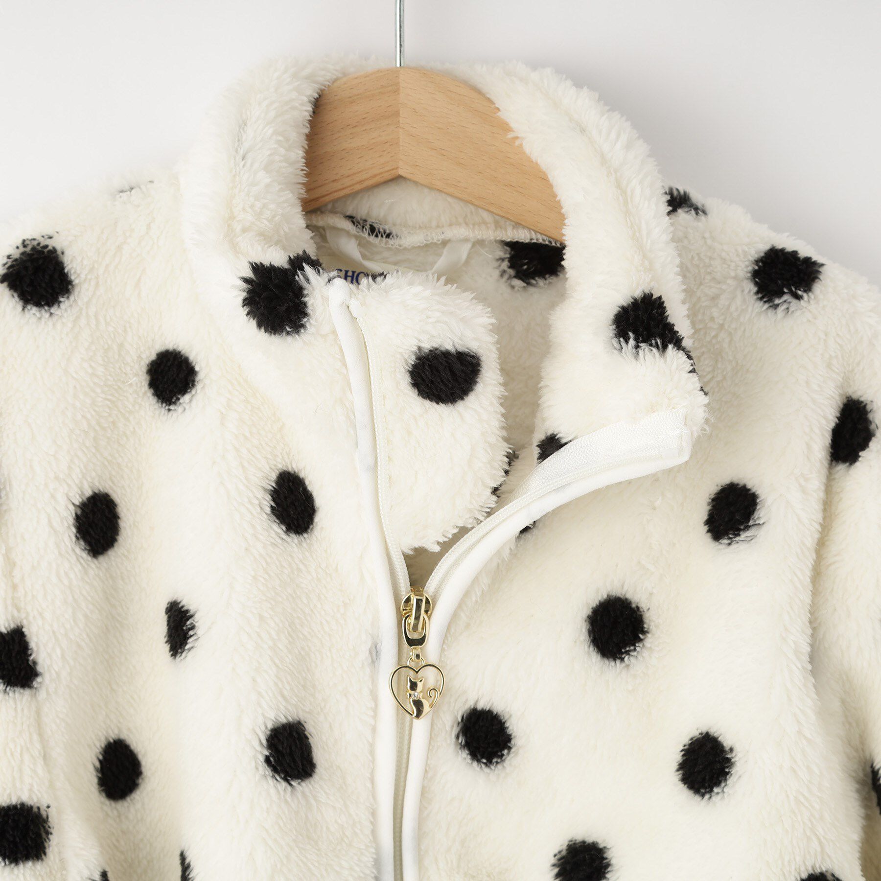 SHOO･LA･RUE「【100-150cm/洗える】ボアブルゾン」|ブルゾン・スタジャン|