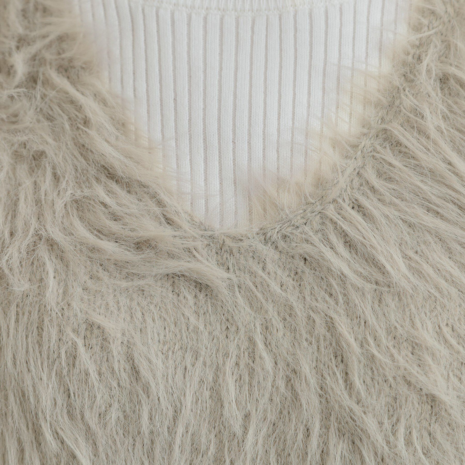 SHOO･LA･RUE「【S-LL/2点セット】着るだけでコーデが決まる フェザーニットベスト&times;リブニット」|その他|