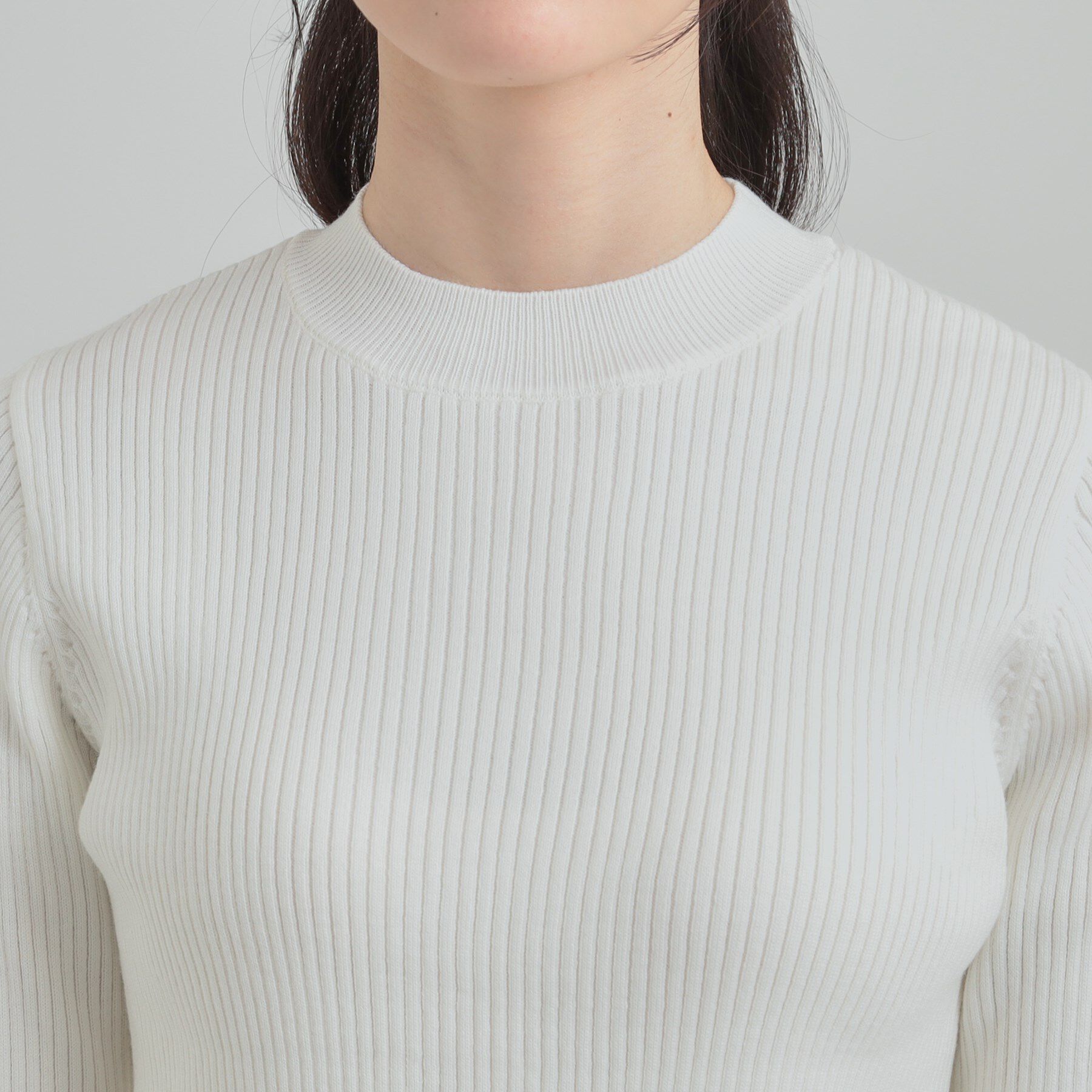 SHOO･LA･RUE「【S-LL/2点セット】着るだけでコーデが決まる フェザーニットベスト&times;リブニット」|その他|