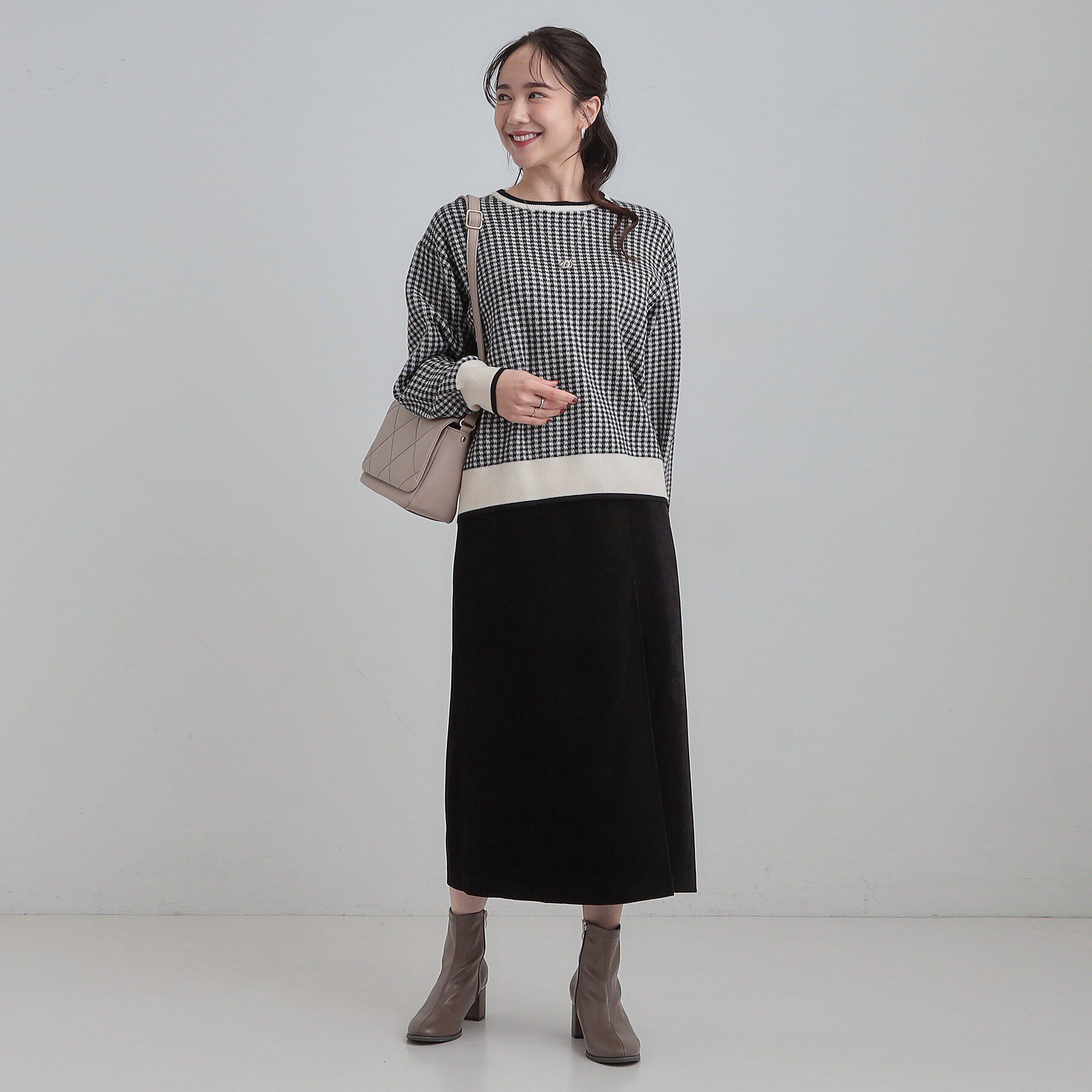 SHOO･LA･RUE「モール風ナロースカート」|スカート|