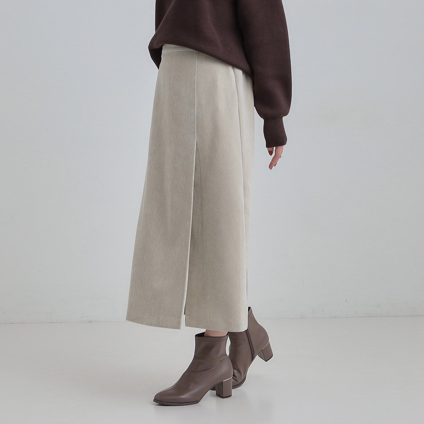 SHOO･LA･RUE「モール風ナロースカート」|スカート|