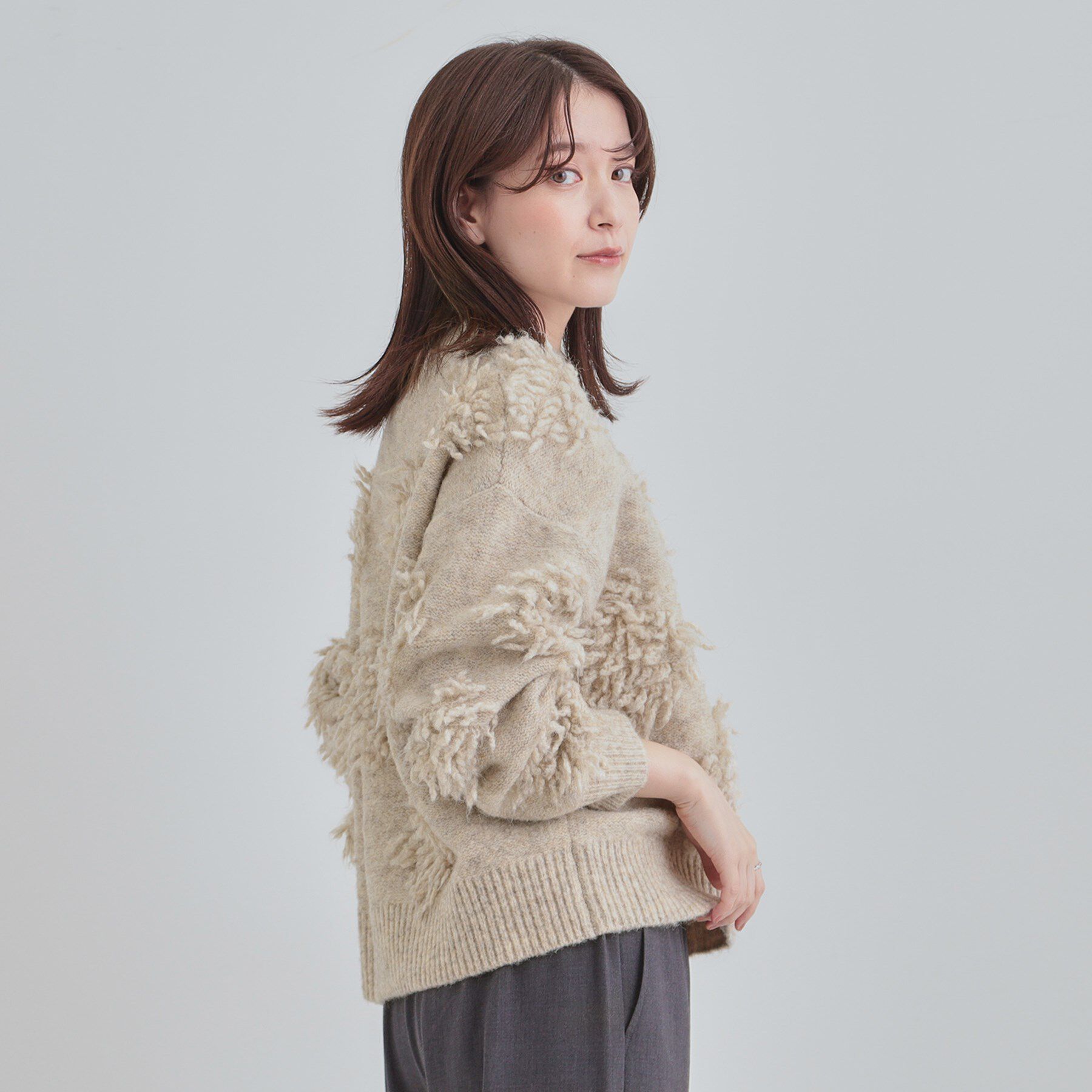 SHOO･LA･RUE「ループデザインニット」|ニット・セーター|