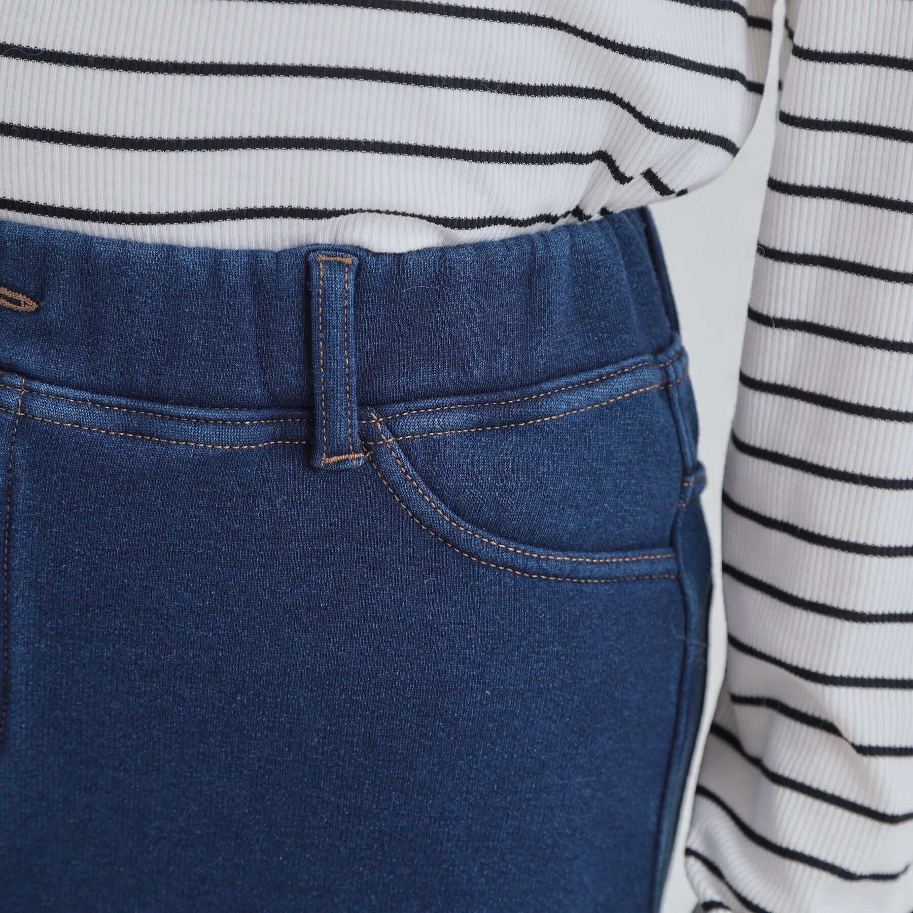 SHOO･LA･RUE「【あったか】裏シャギーデニム風レギンス」|その他|