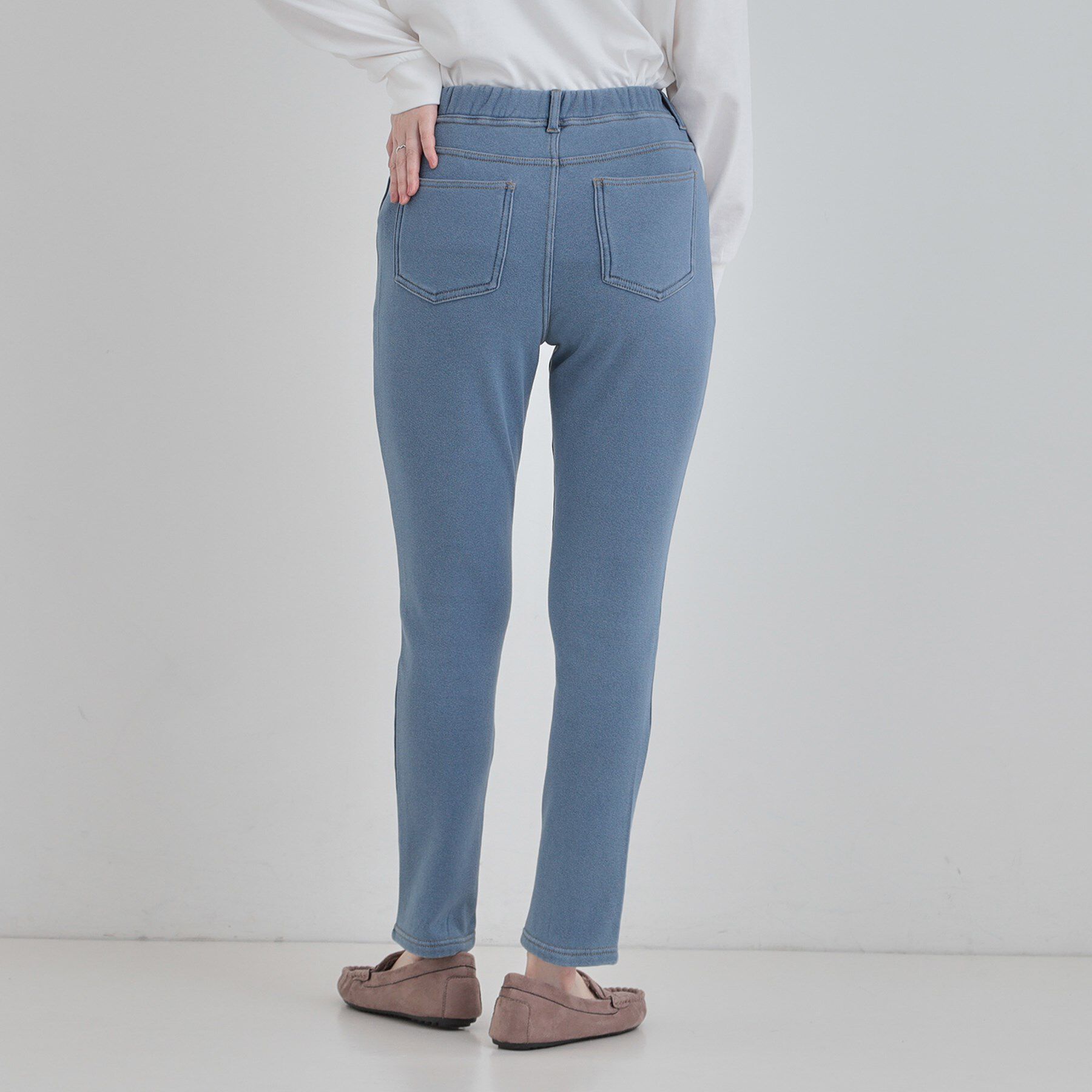 SHOO･LA･RUE「【あったか】裏シャギーデニム風レギンス」|その他|