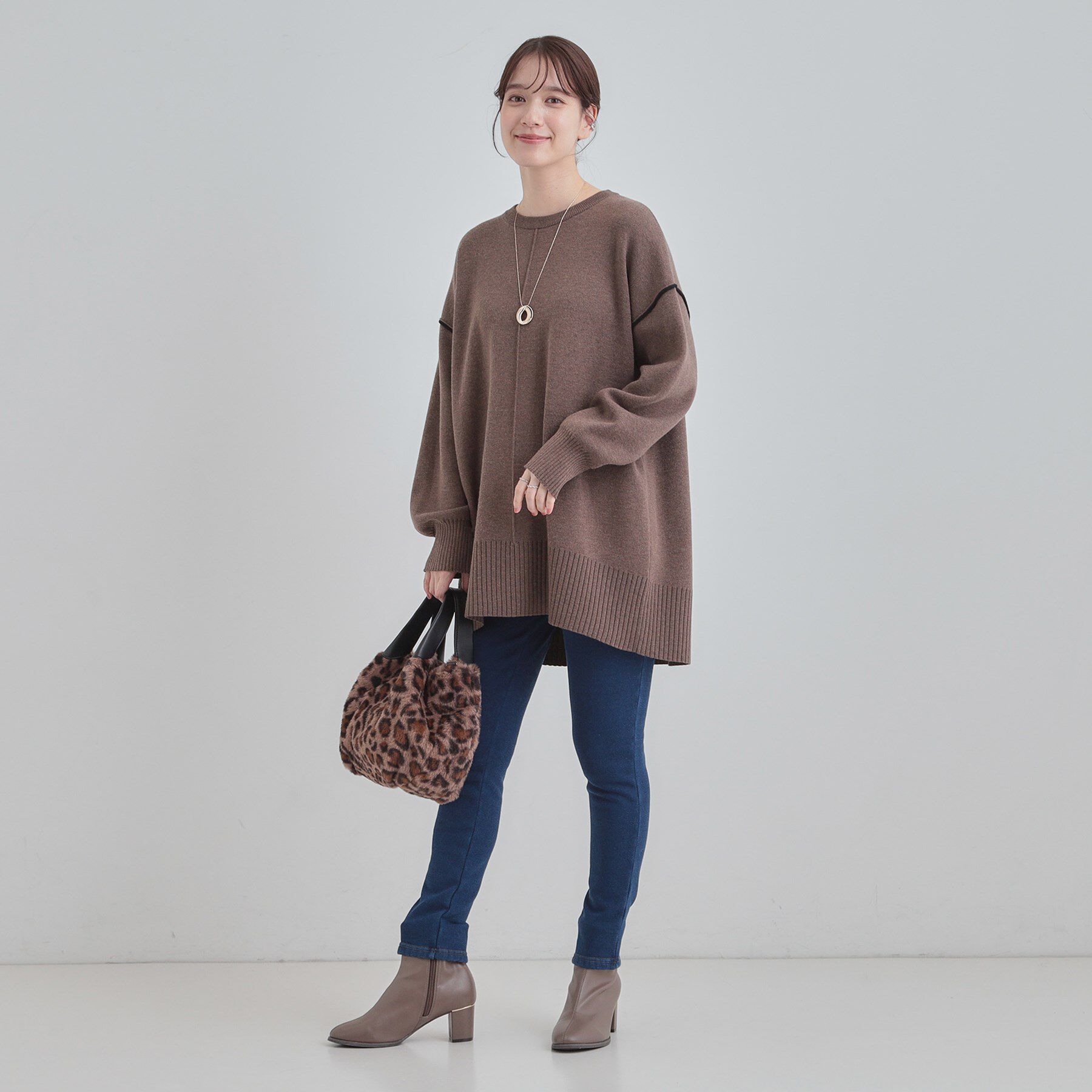 SHOO･LA･RUE「【あったか】裏シャギーデニム風レギンス」|その他|