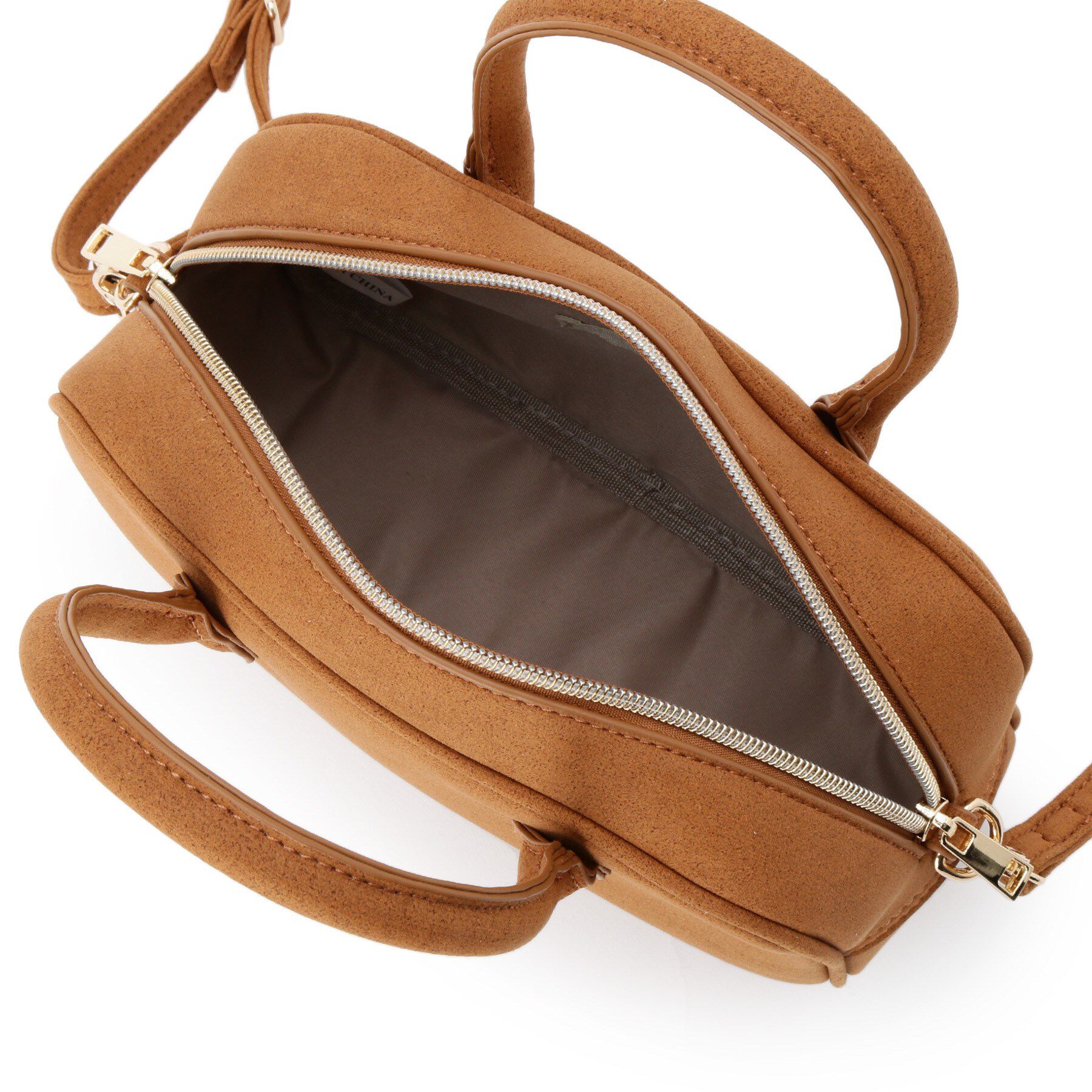 SHOO･LA･RUE「スエード調ボストンバッグ」|ボストンバッグ|