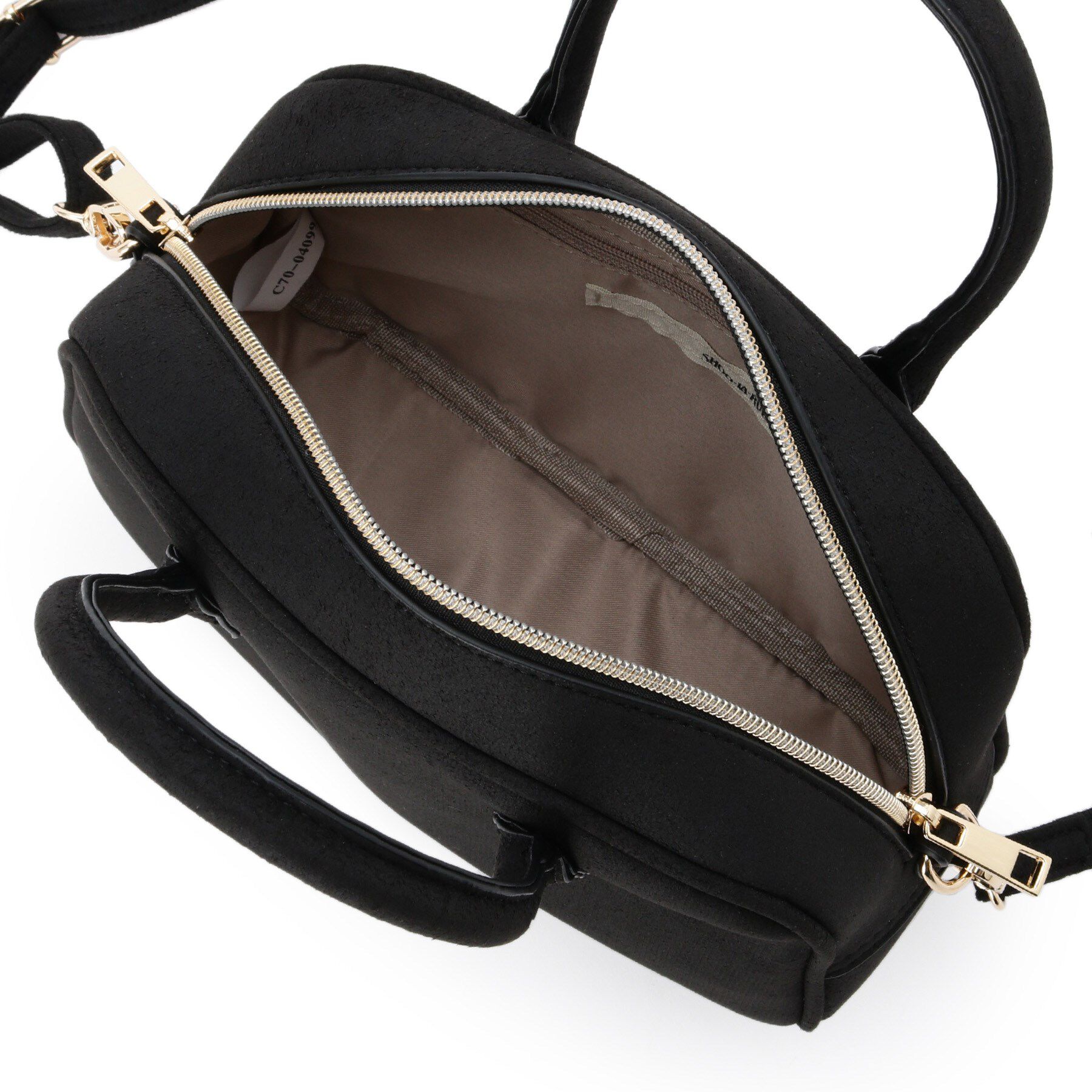 SHOO･LA･RUE「スエード調ボストンバッグ」|ボストンバッグ|