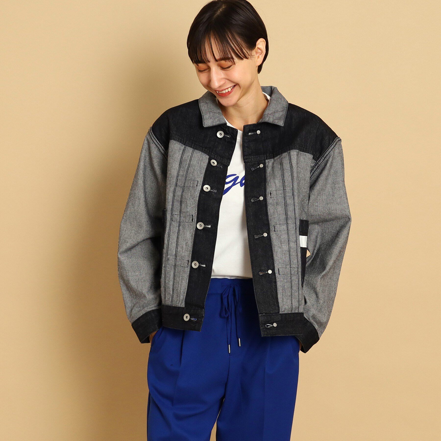 Dessin「【リバーシブル・ユニセックス】デニムジャケット」|デニムジャケット|