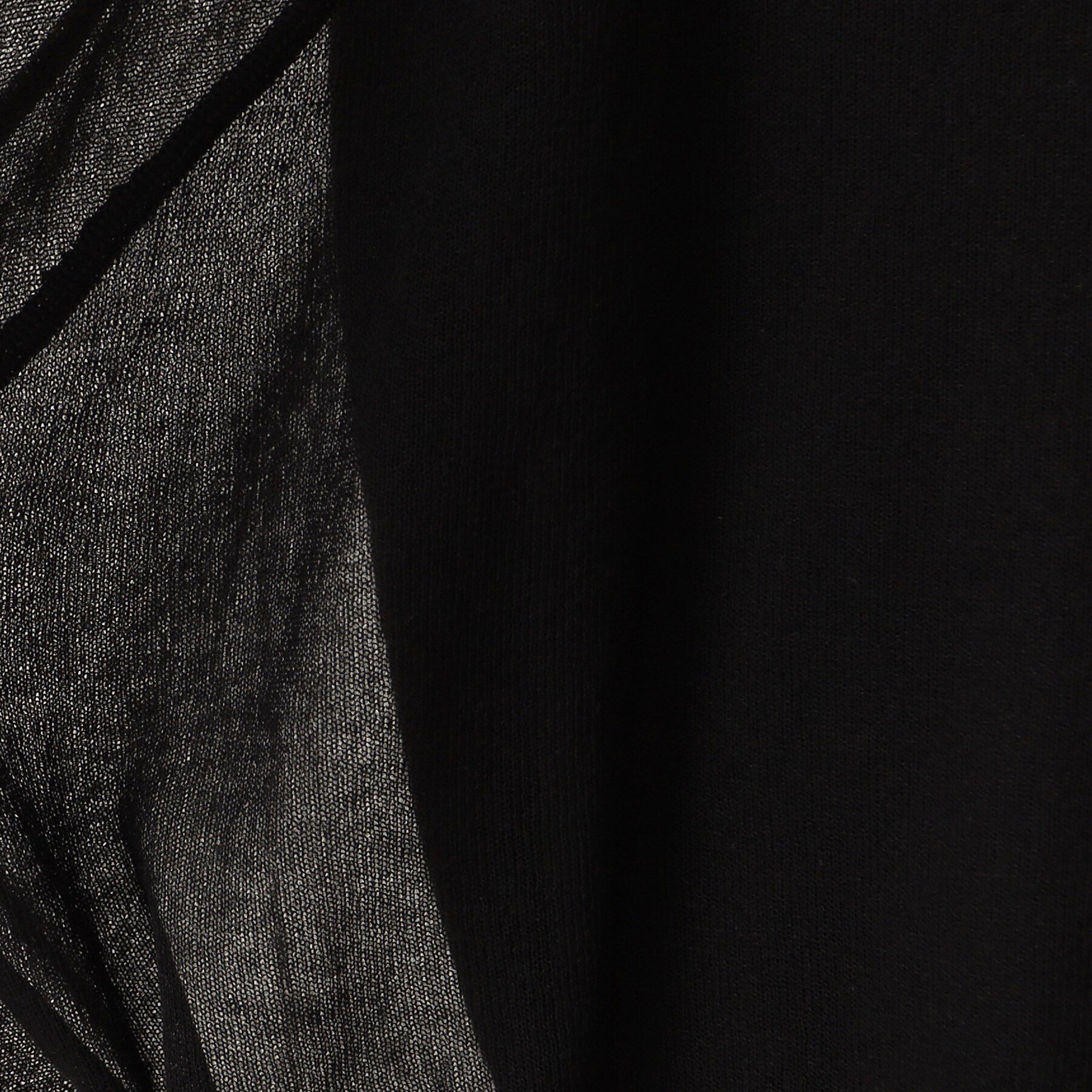 Dessin「【洗える】シースルースリットネックカーディガン」|カーディガン|