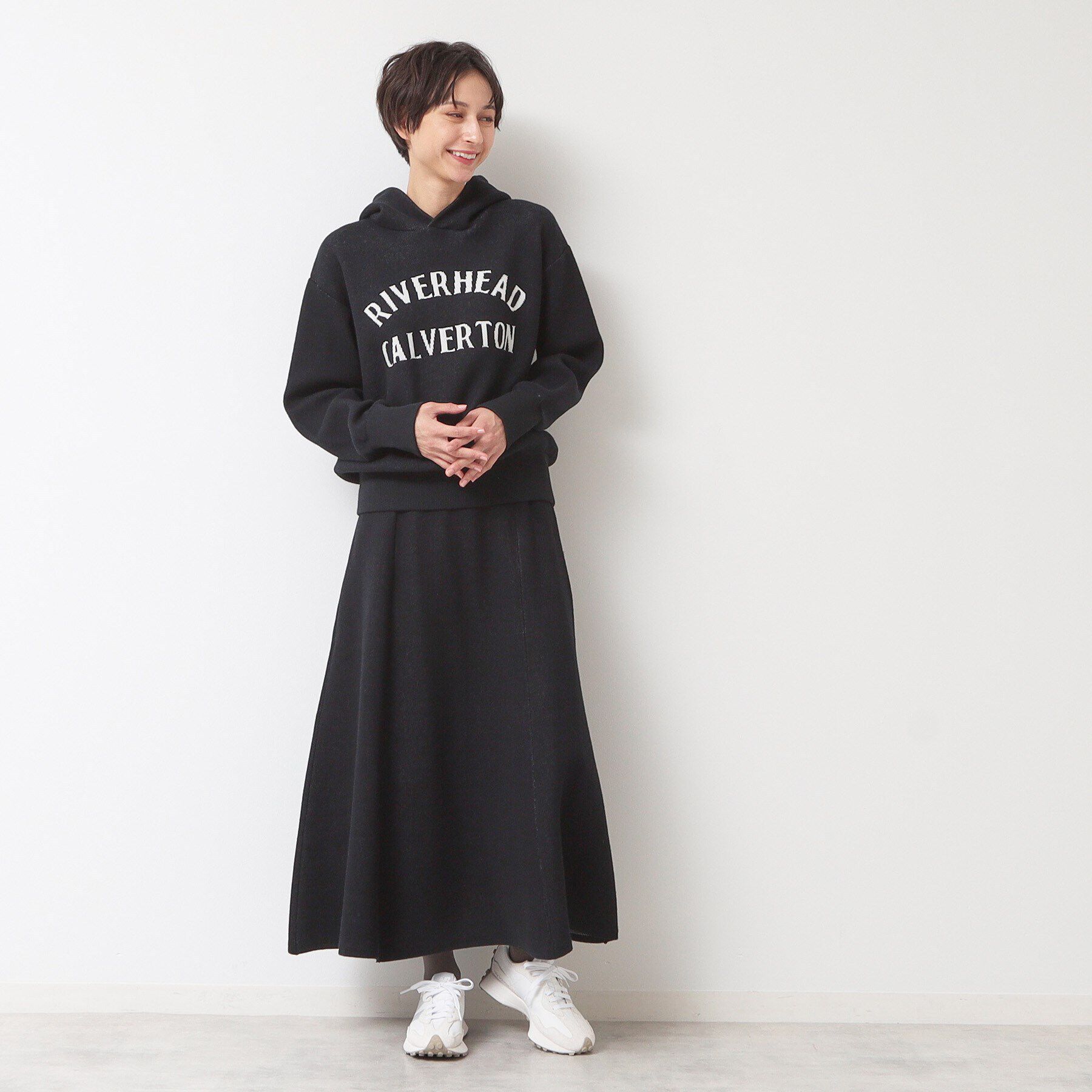 Dessin「【洗える】フレアーニットスカート(S~L)」|スカート|