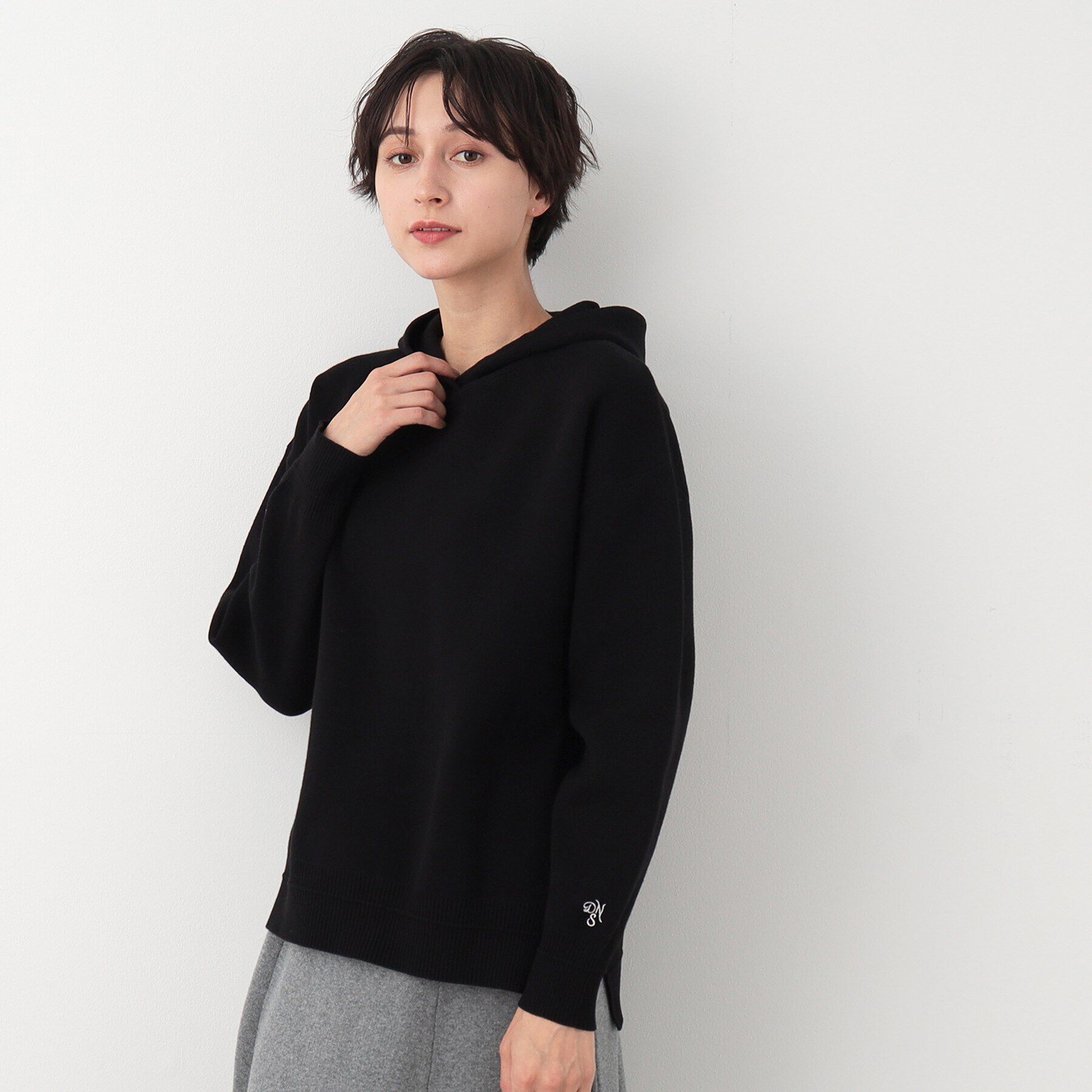 Dessin「【シリーズ累計1万枚！3シーズンOK・洗える】ちょうどいいパーカ」|ニット・セーター|