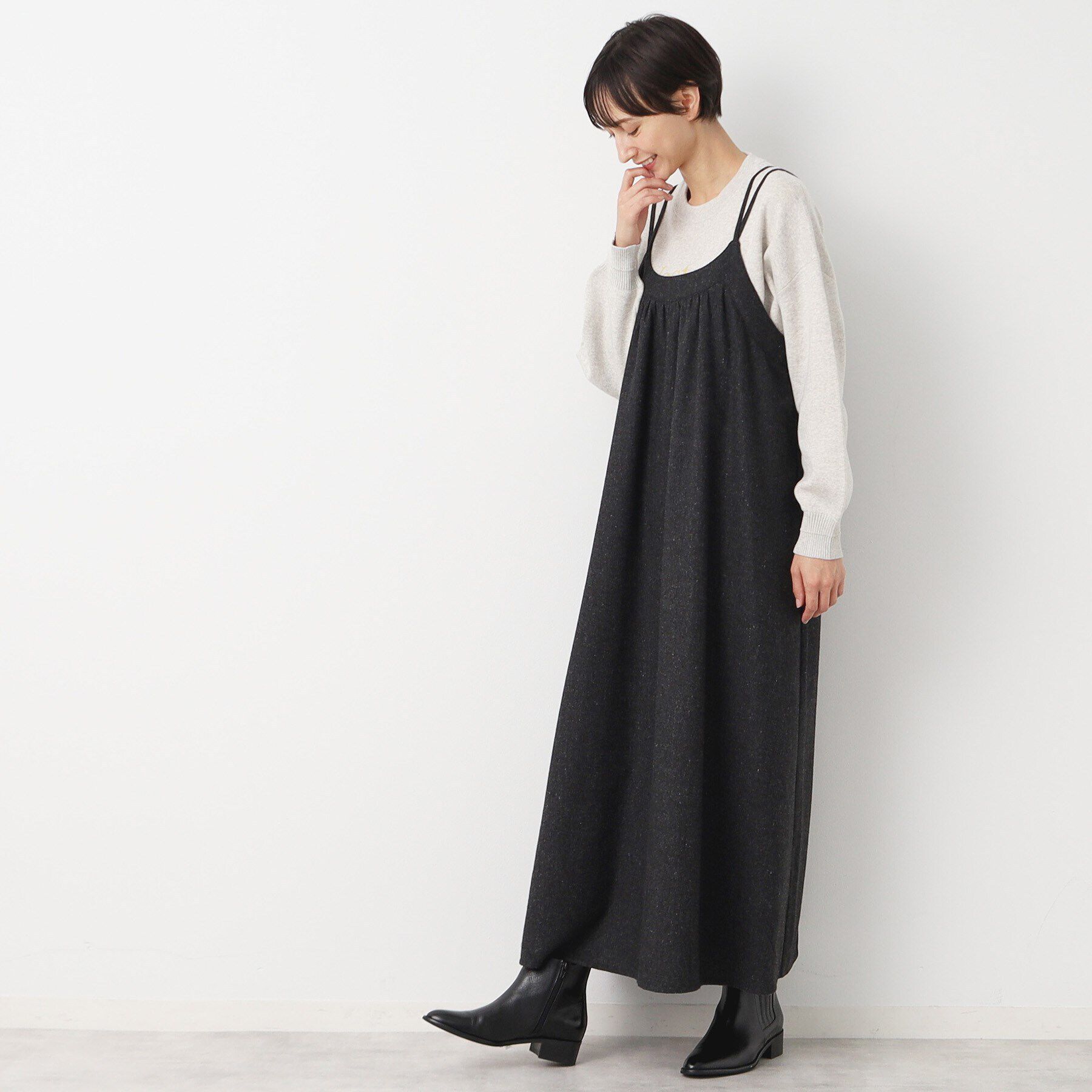 Dessin「ツイードキャミワンピース」|ワンピース|