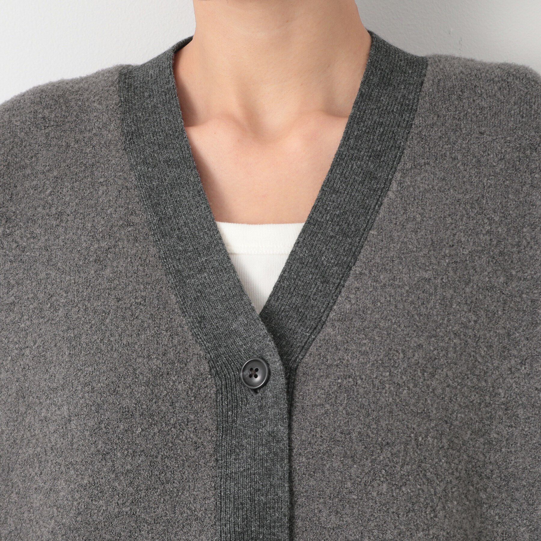 Dessin「【洗える】ブークレニットカーディガン」|カーディガン|